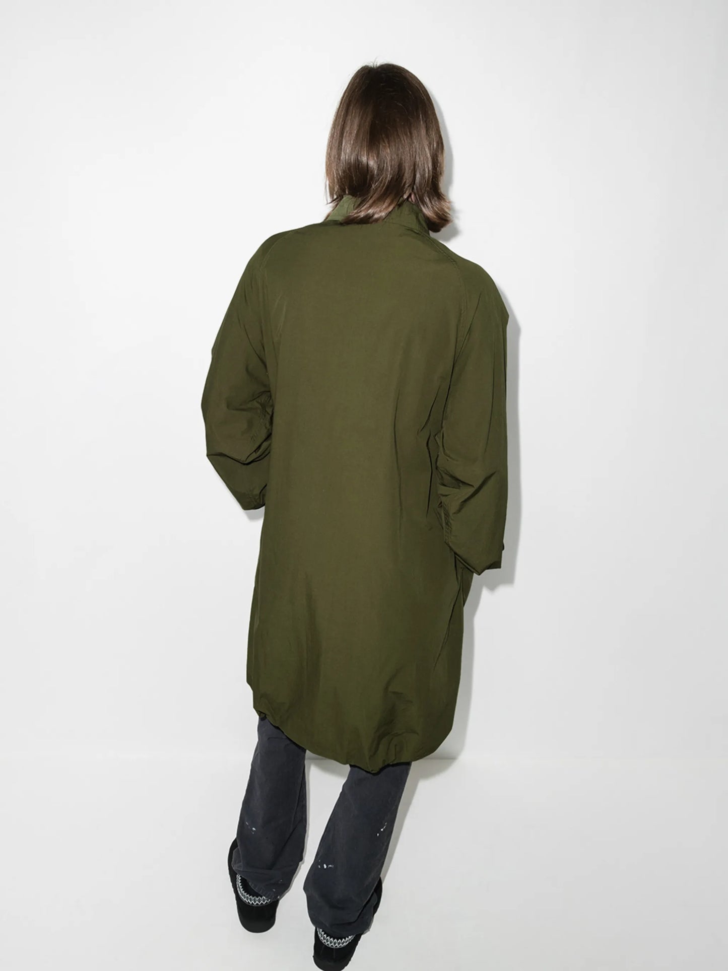 Four Winds flap-pocket coat
