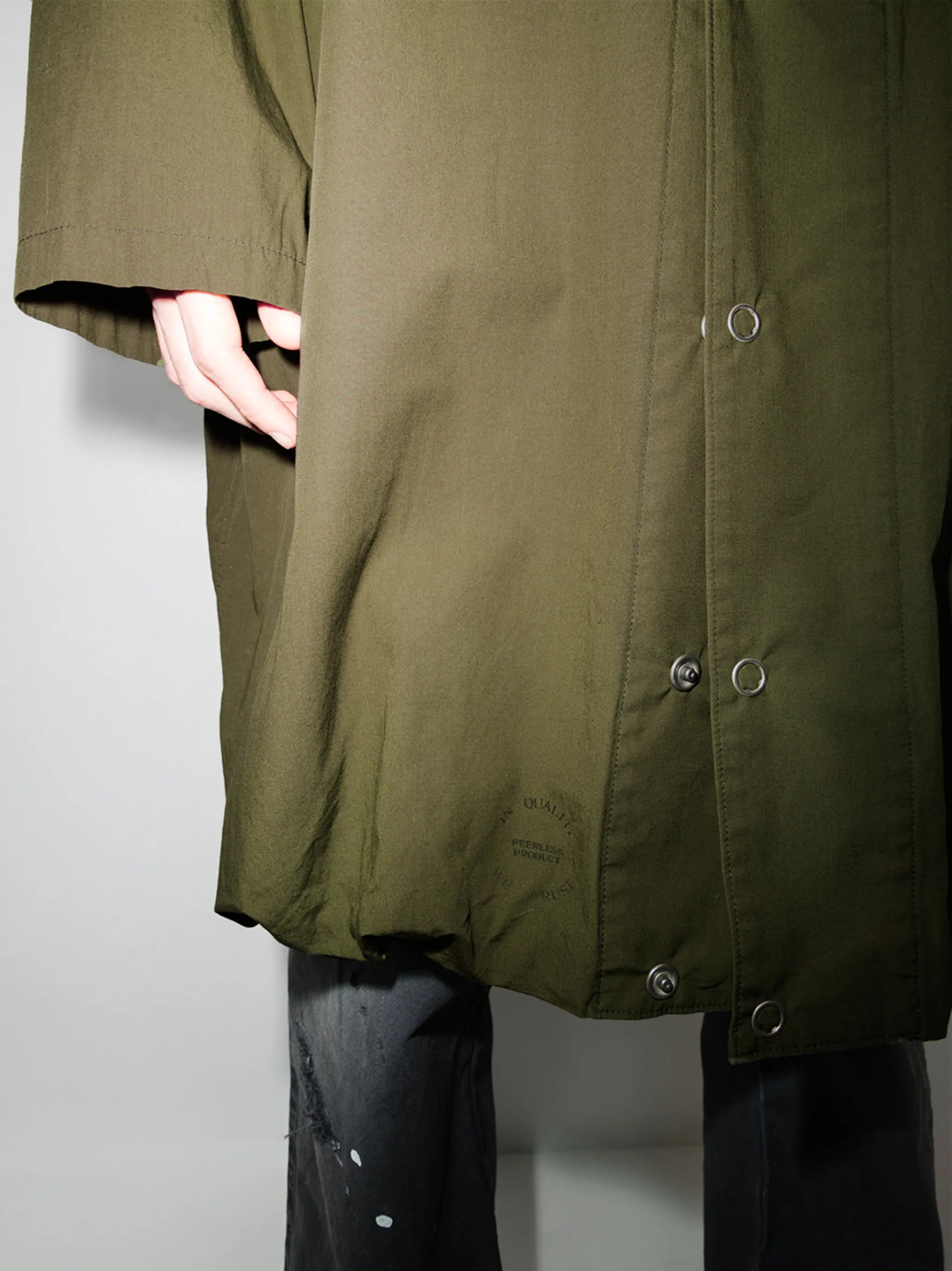 Four Winds flap-pocket coat