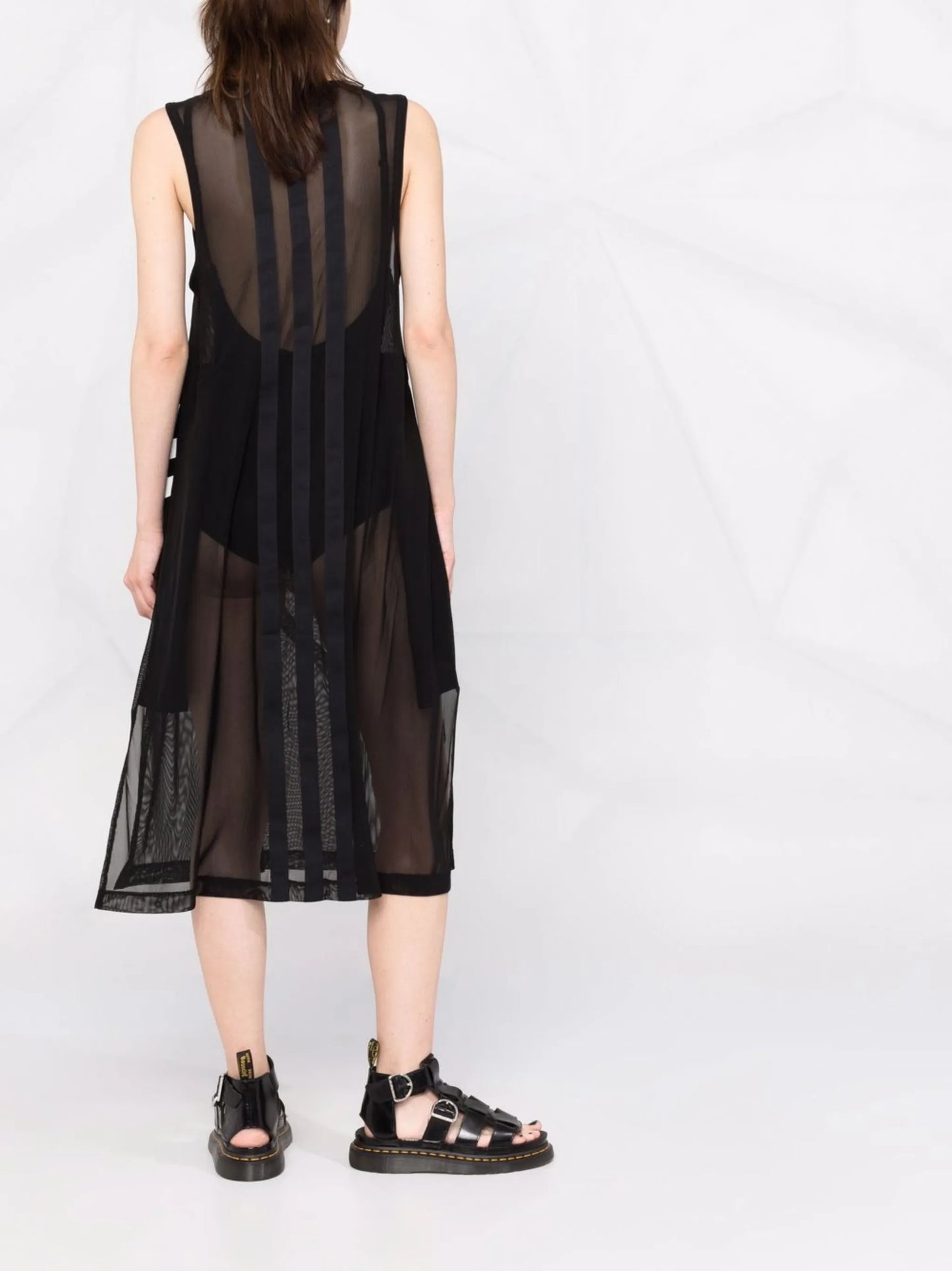 mesh tank dress