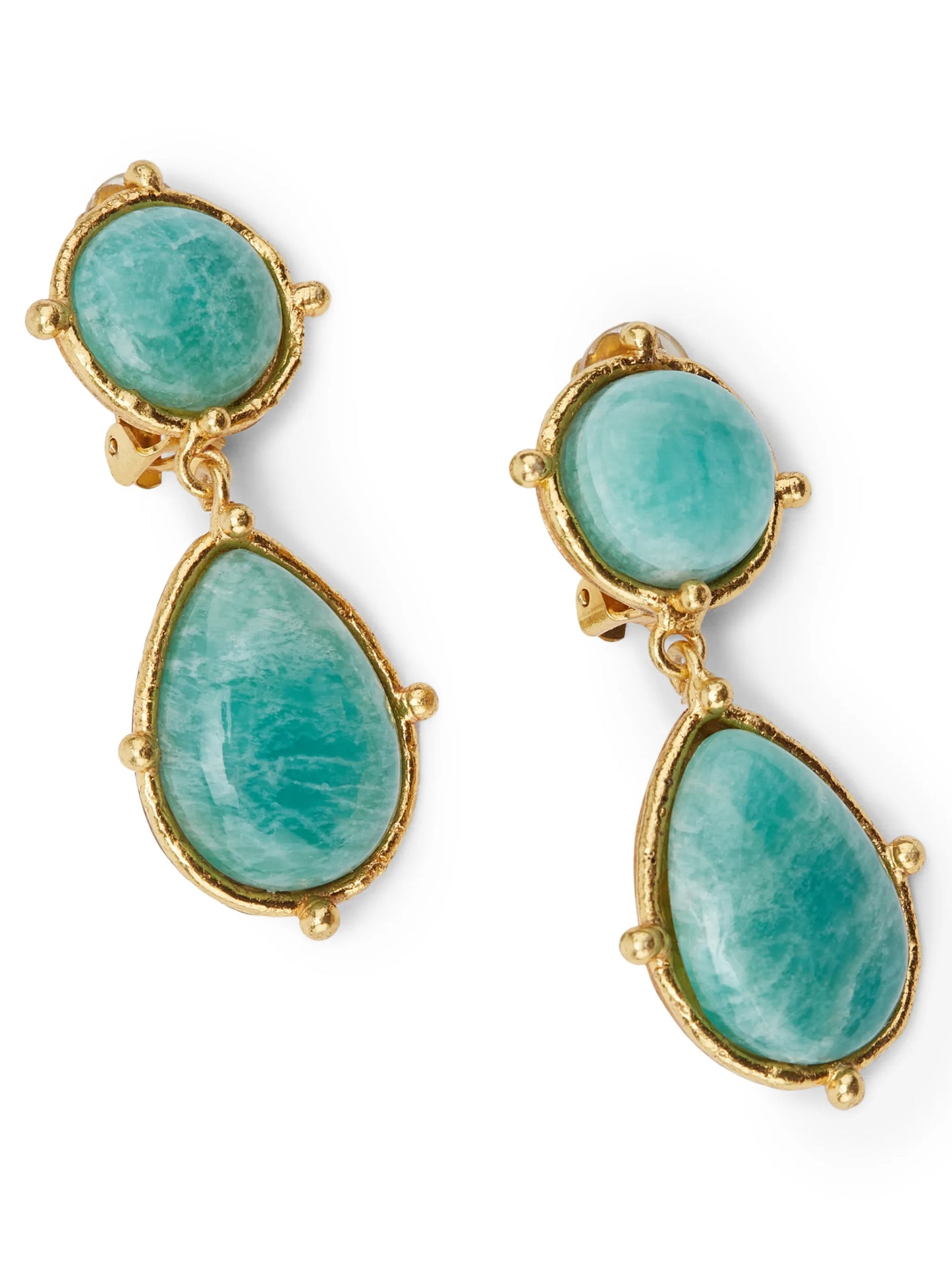 2 Pierres Dots clip-on earrings