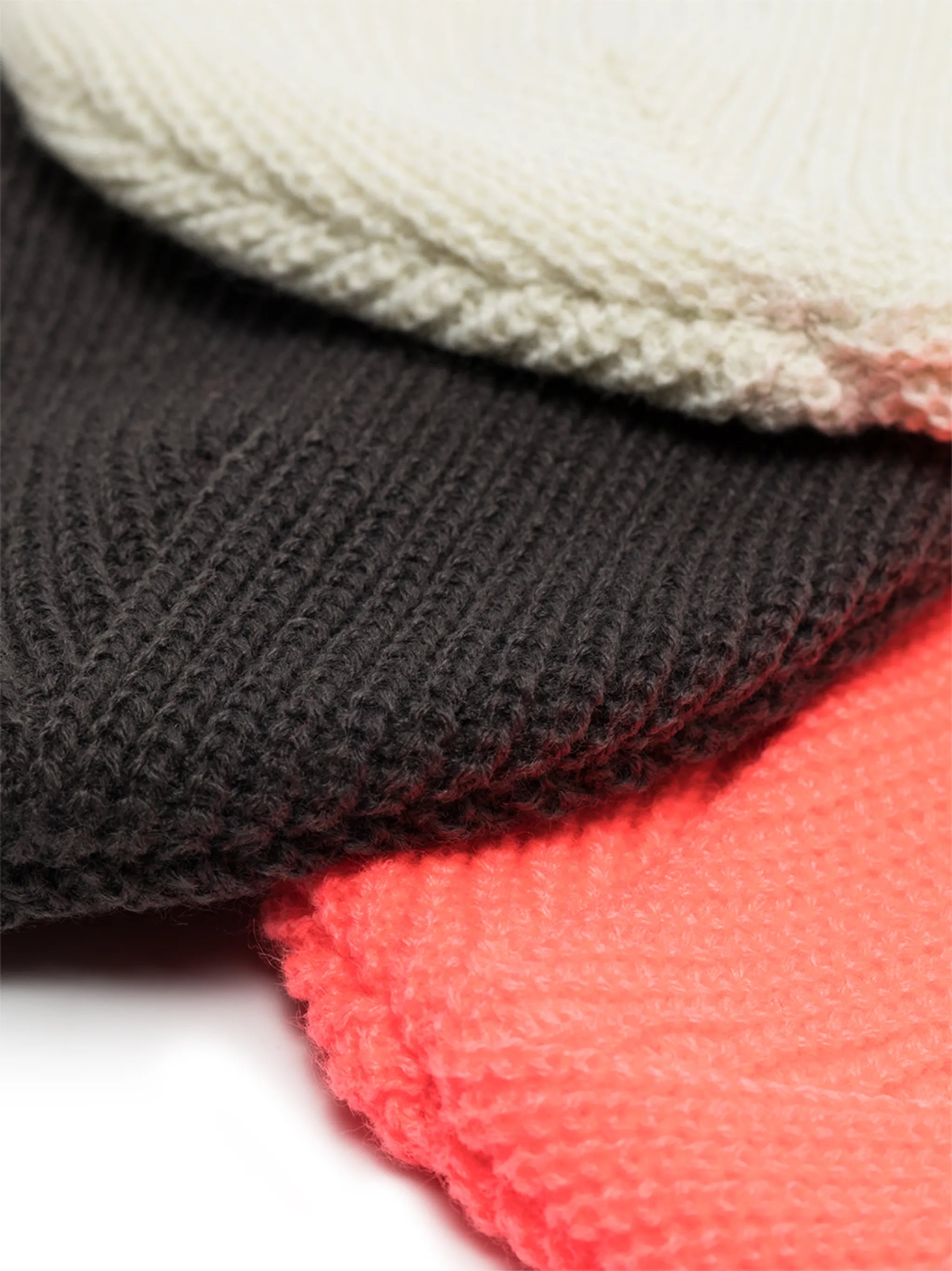 logo patch beanie set