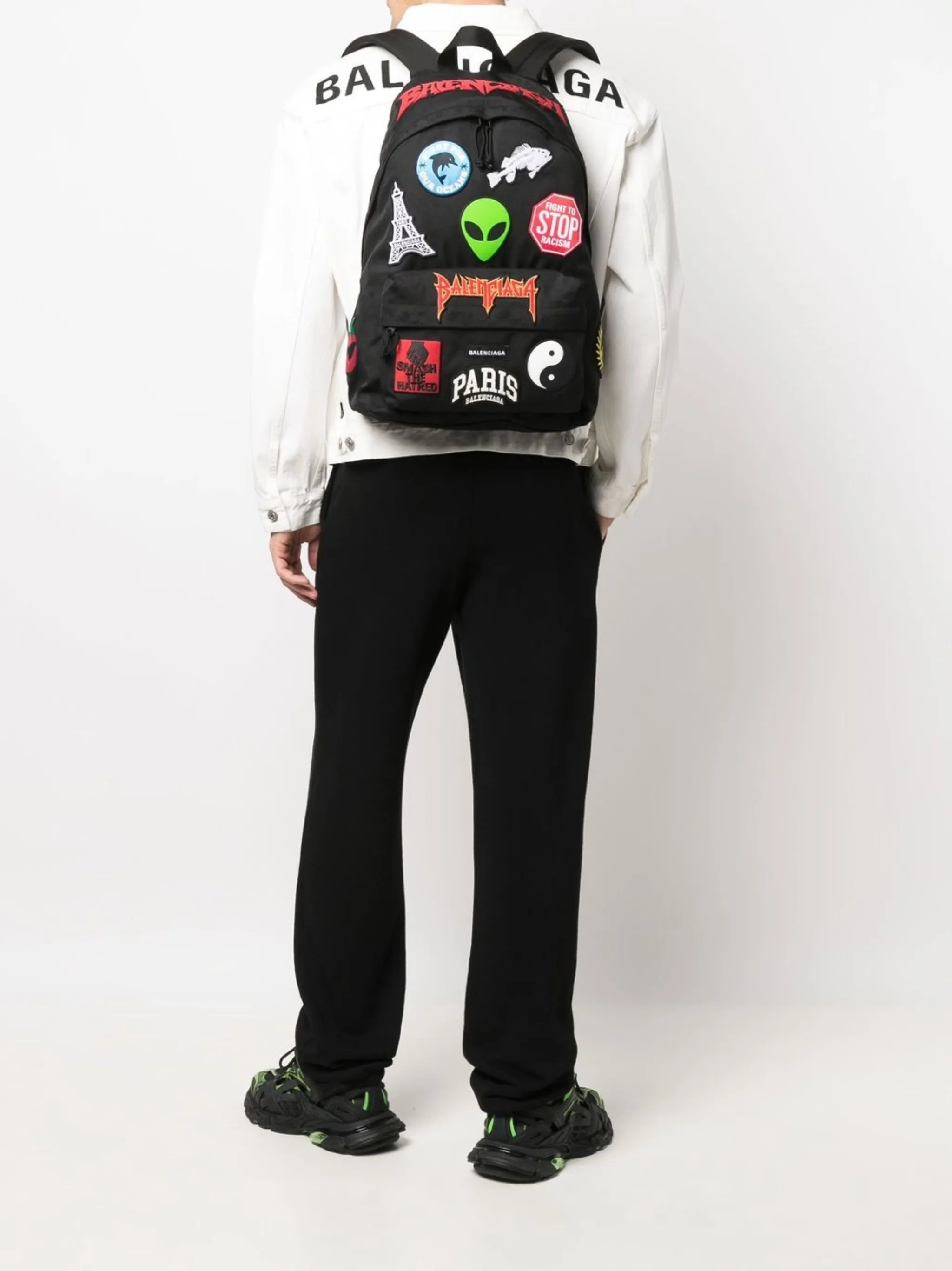 Explorer logo-patch backpack