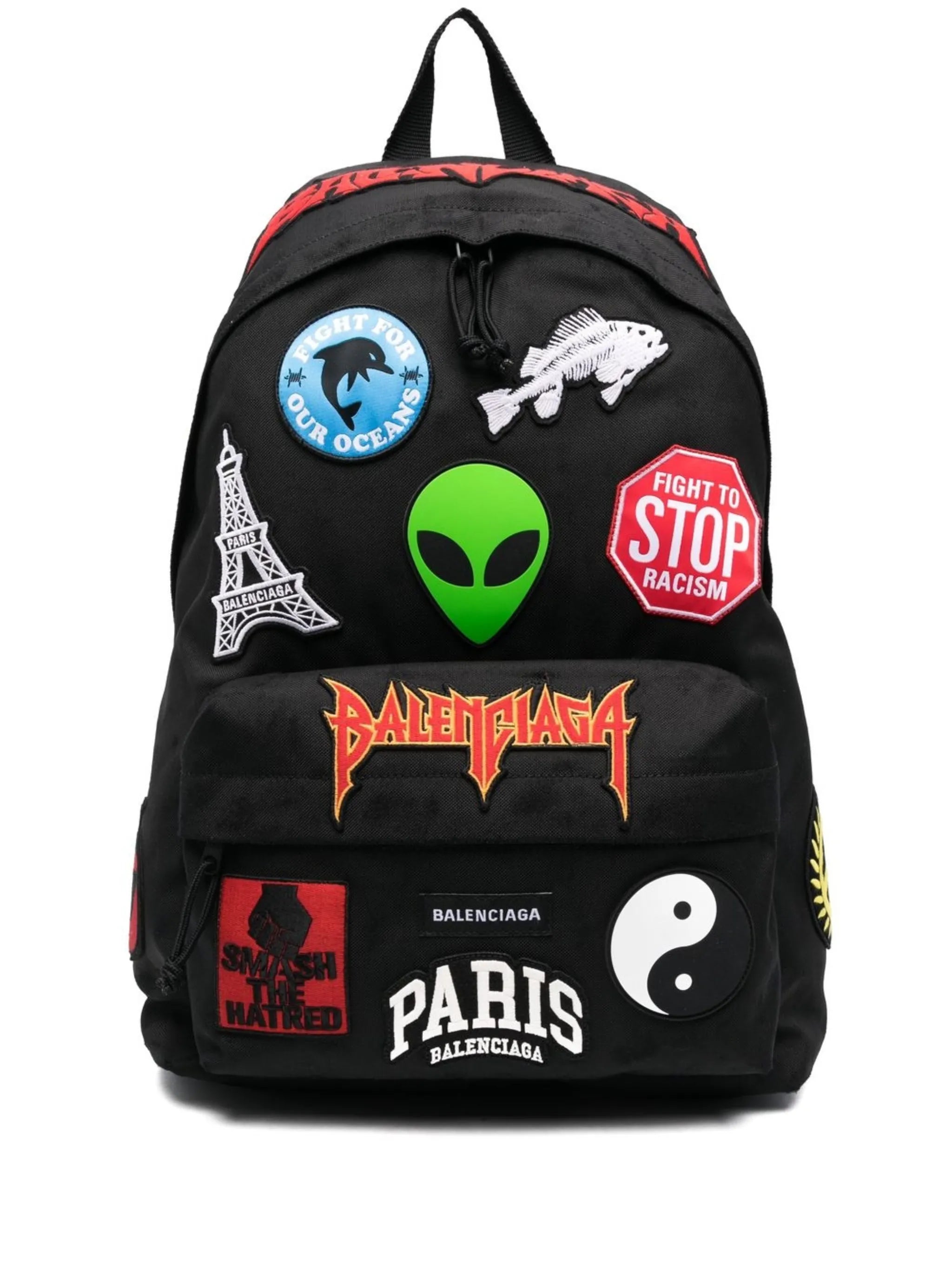 Explorer logo-patch backpack