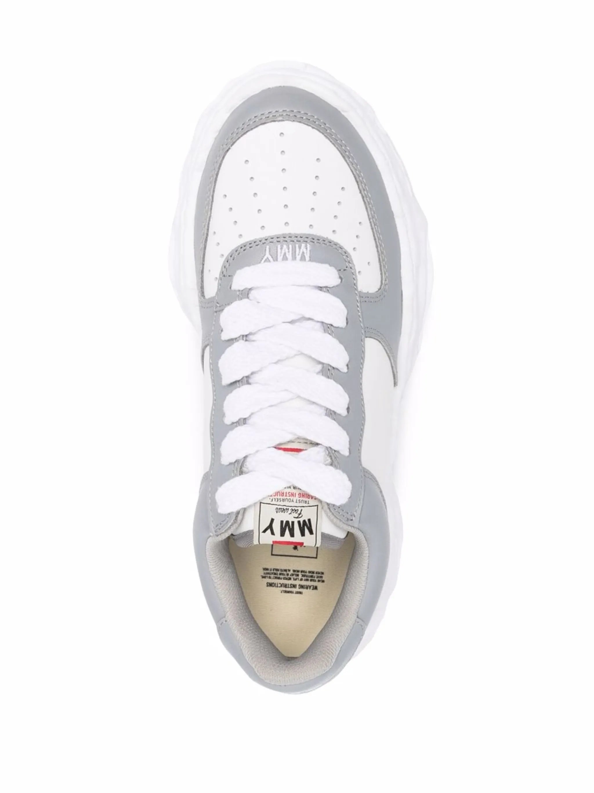 WAYNE OG sole leather low-top sneakers