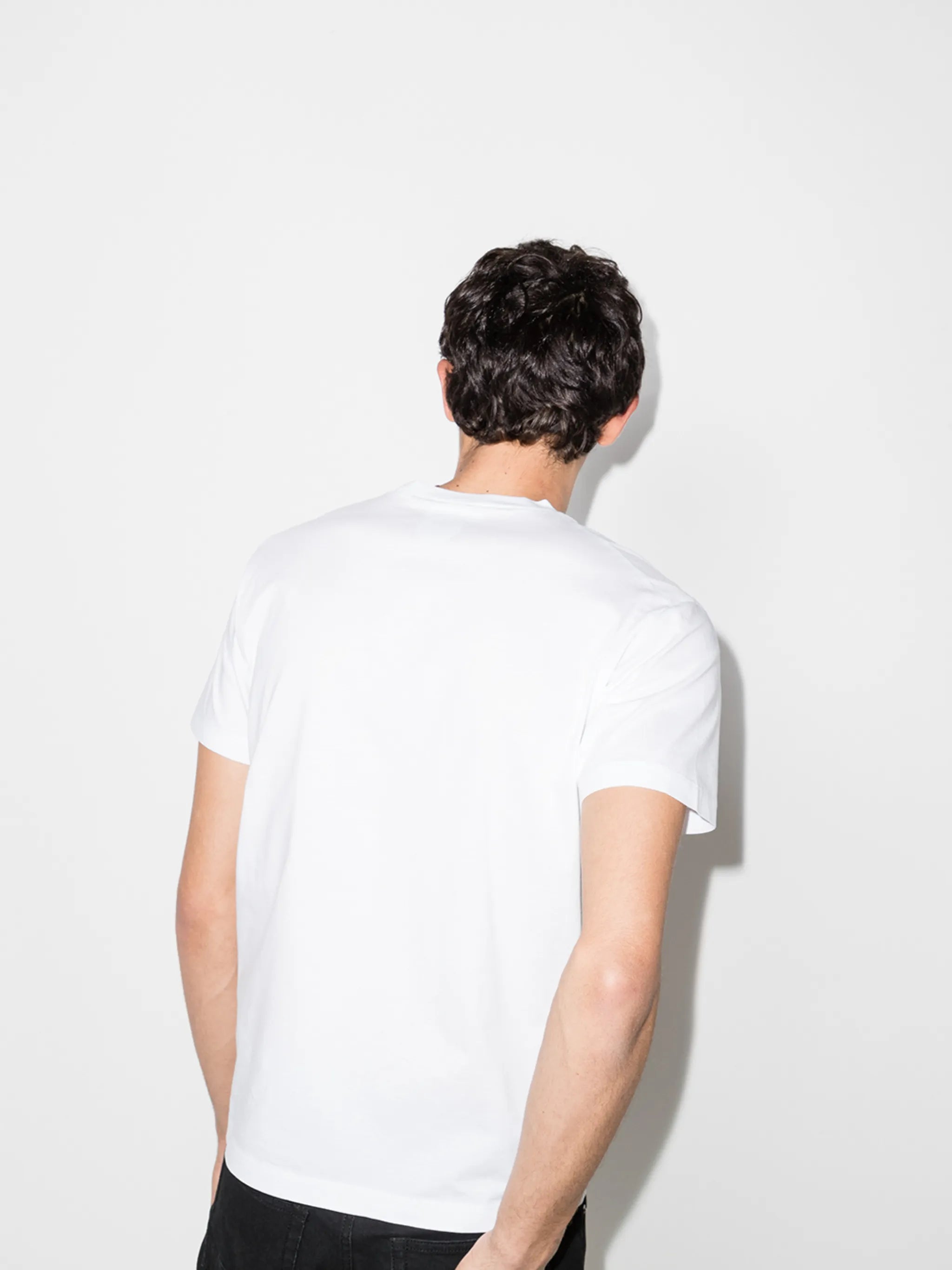 doodle-print T-shirt