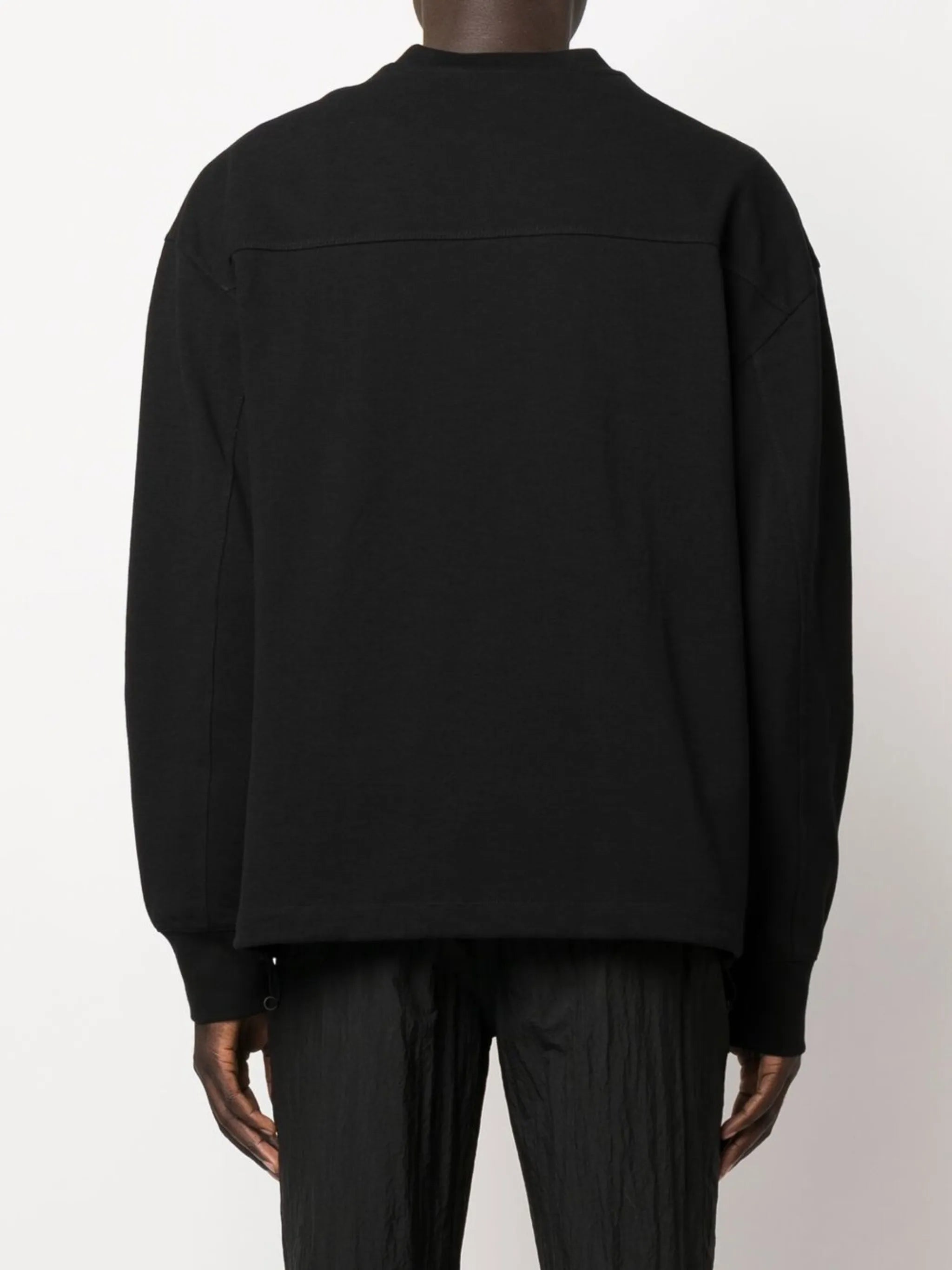 logo-print drawstring sweatshirt