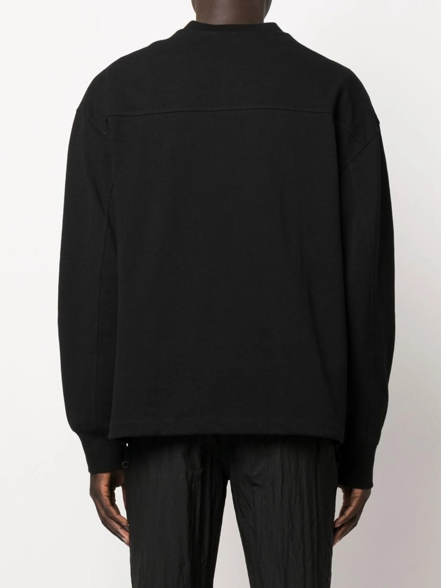 logo-print drawstring sweatshirt