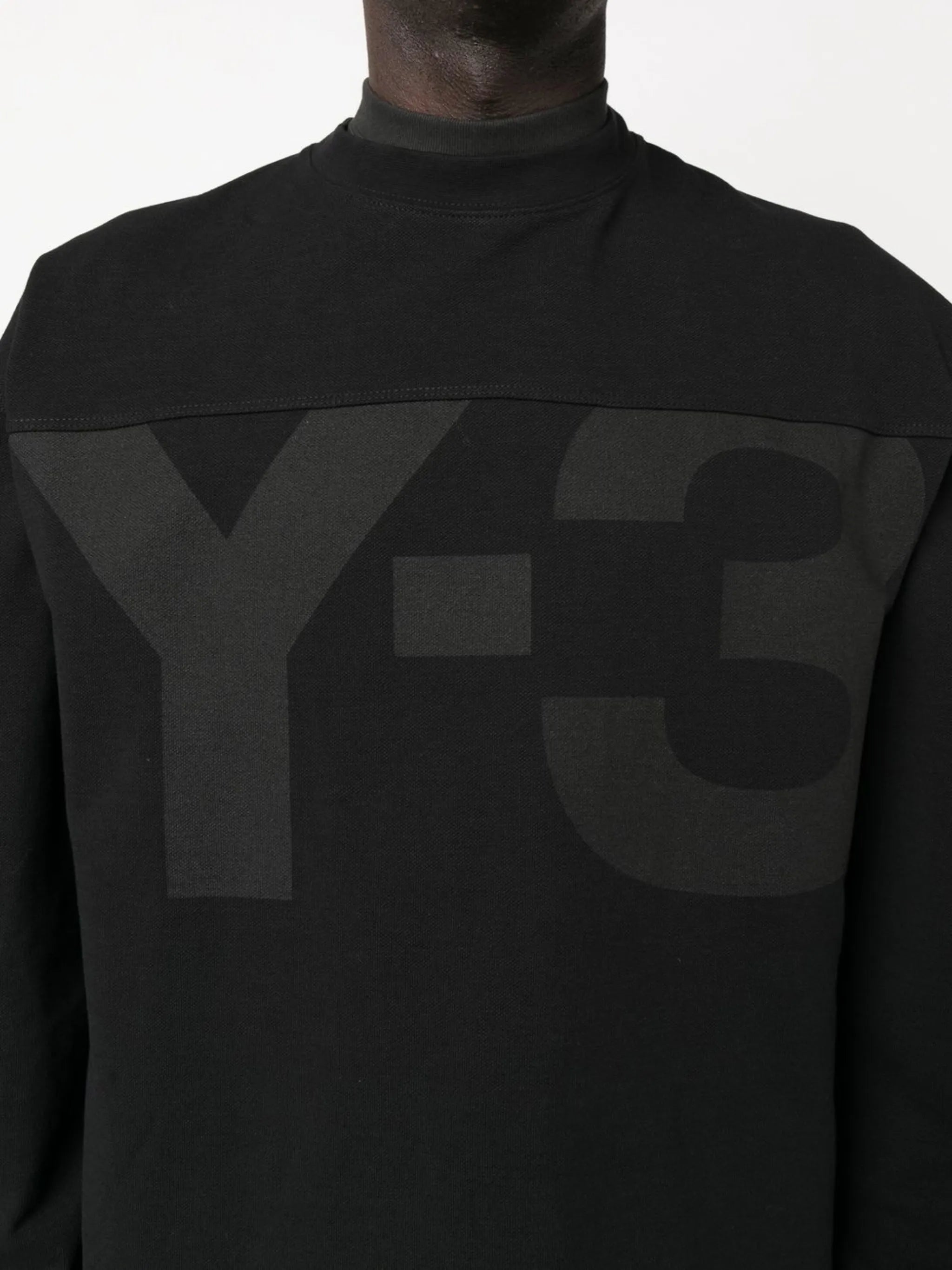 logo-print drawstring sweatshirt
