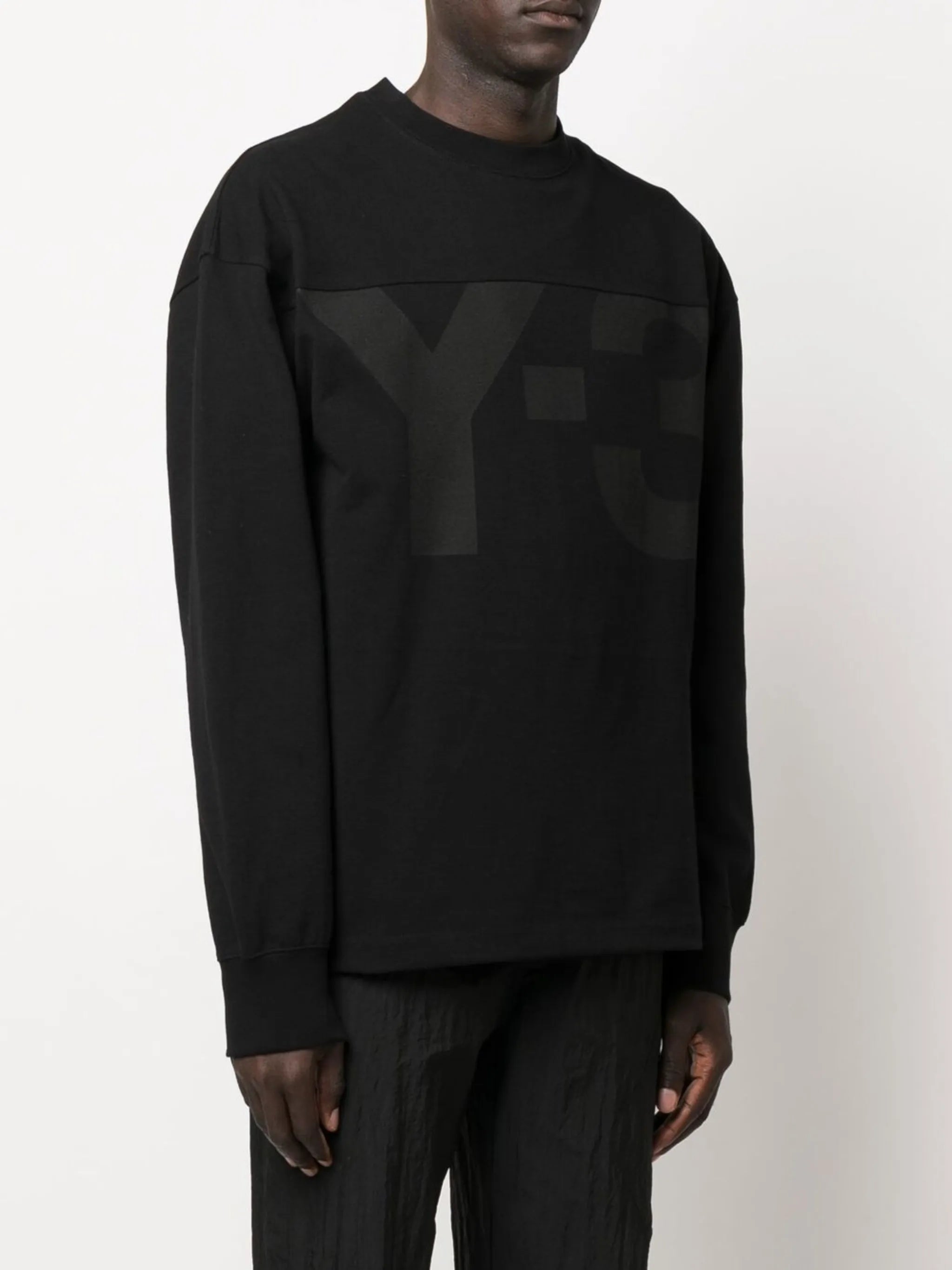 logo-print drawstring sweatshirt