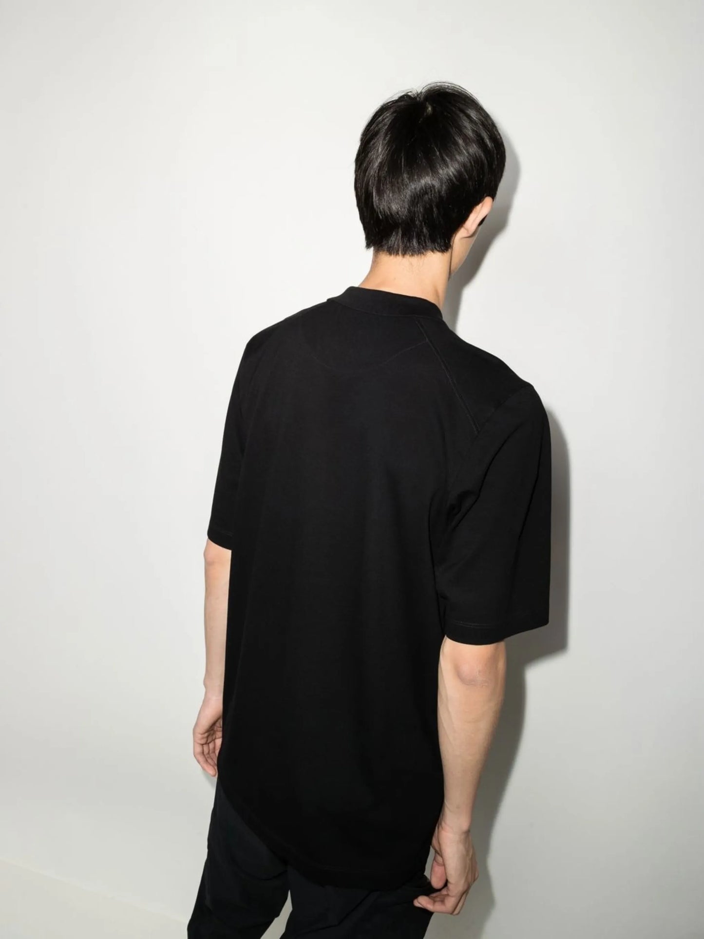 logo print polo shirt