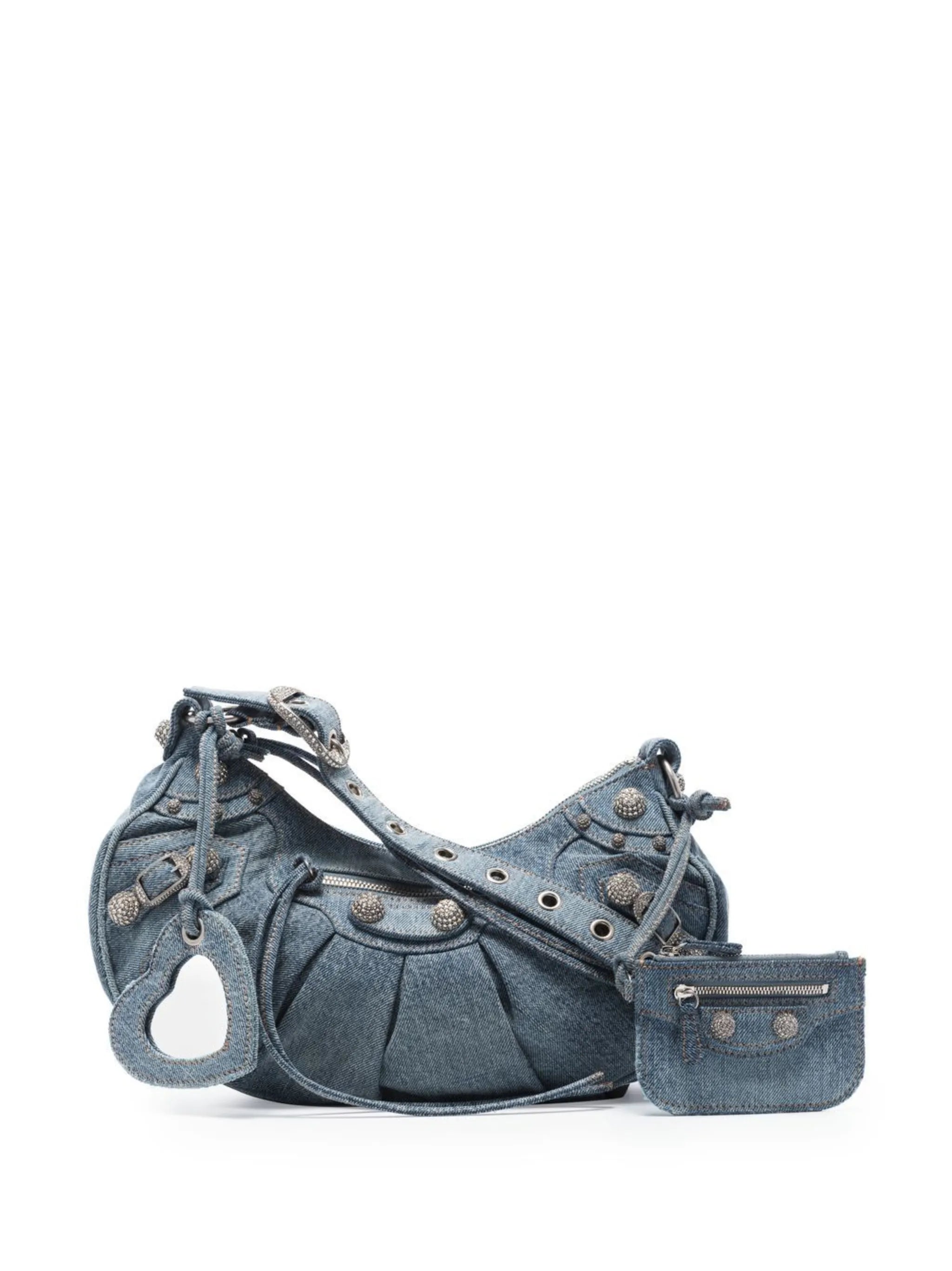 small Le Cagole denim shoulder bag