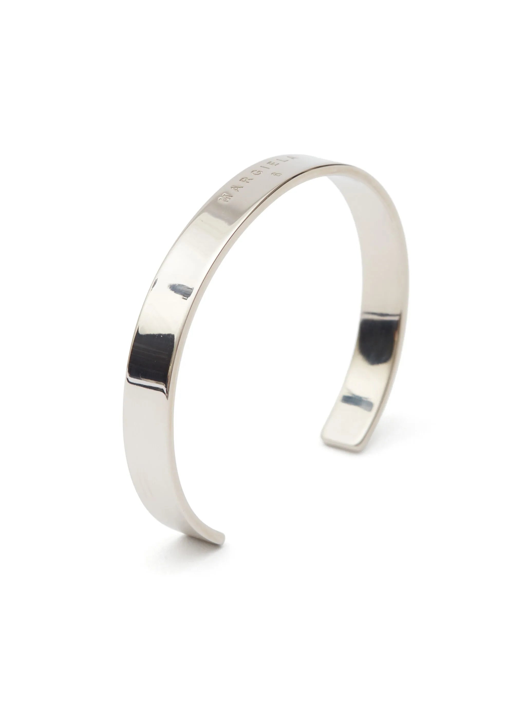 Minimal engraved bangle