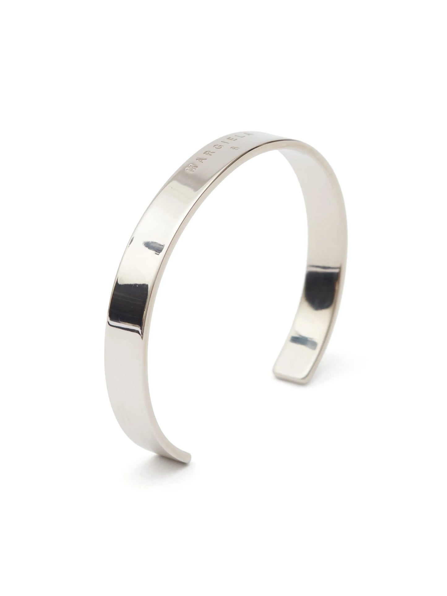 Minimal engraved bangle