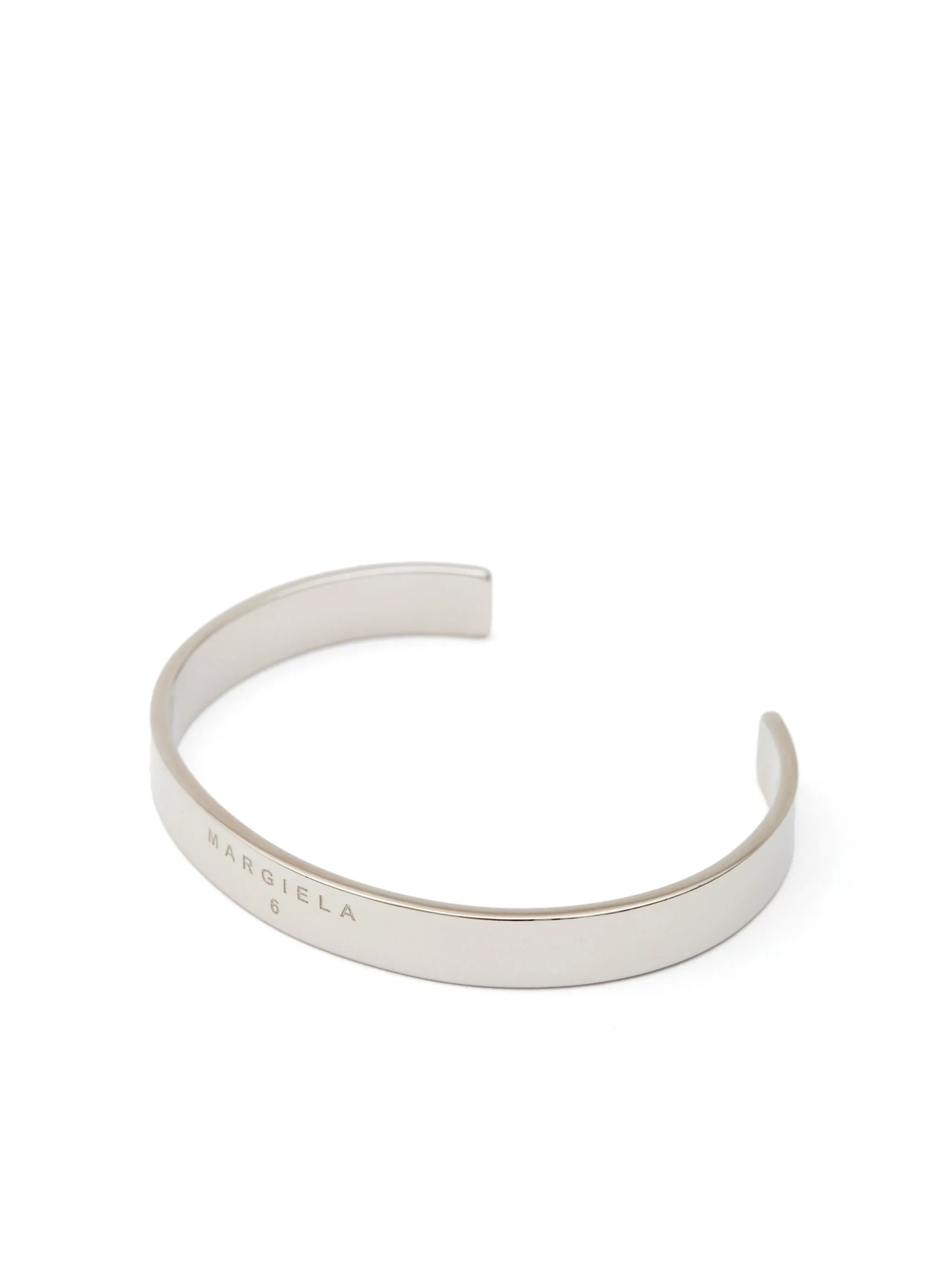 Minimal engraved bangle