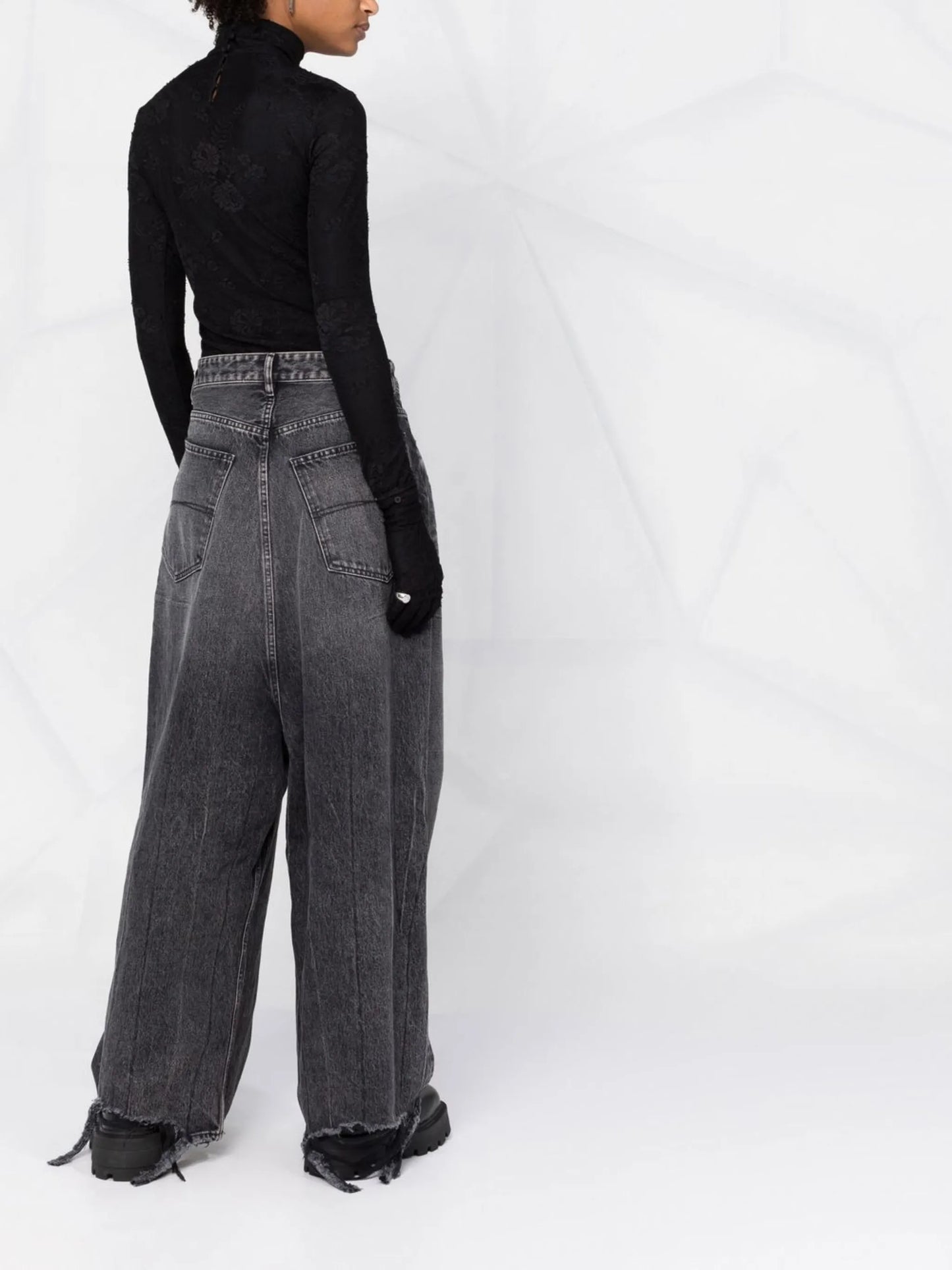 turtleneck glove top