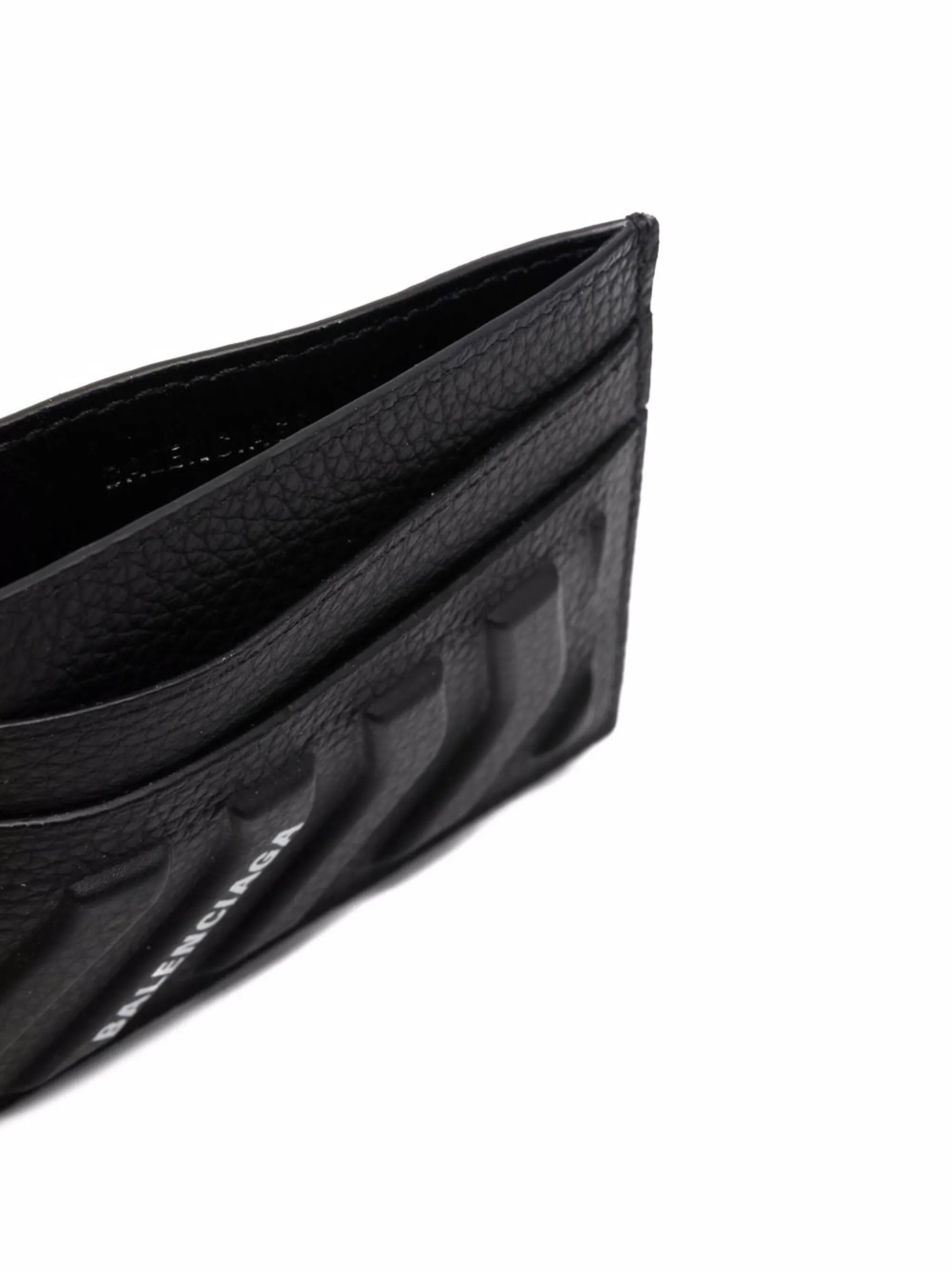 Car logo-print card holder