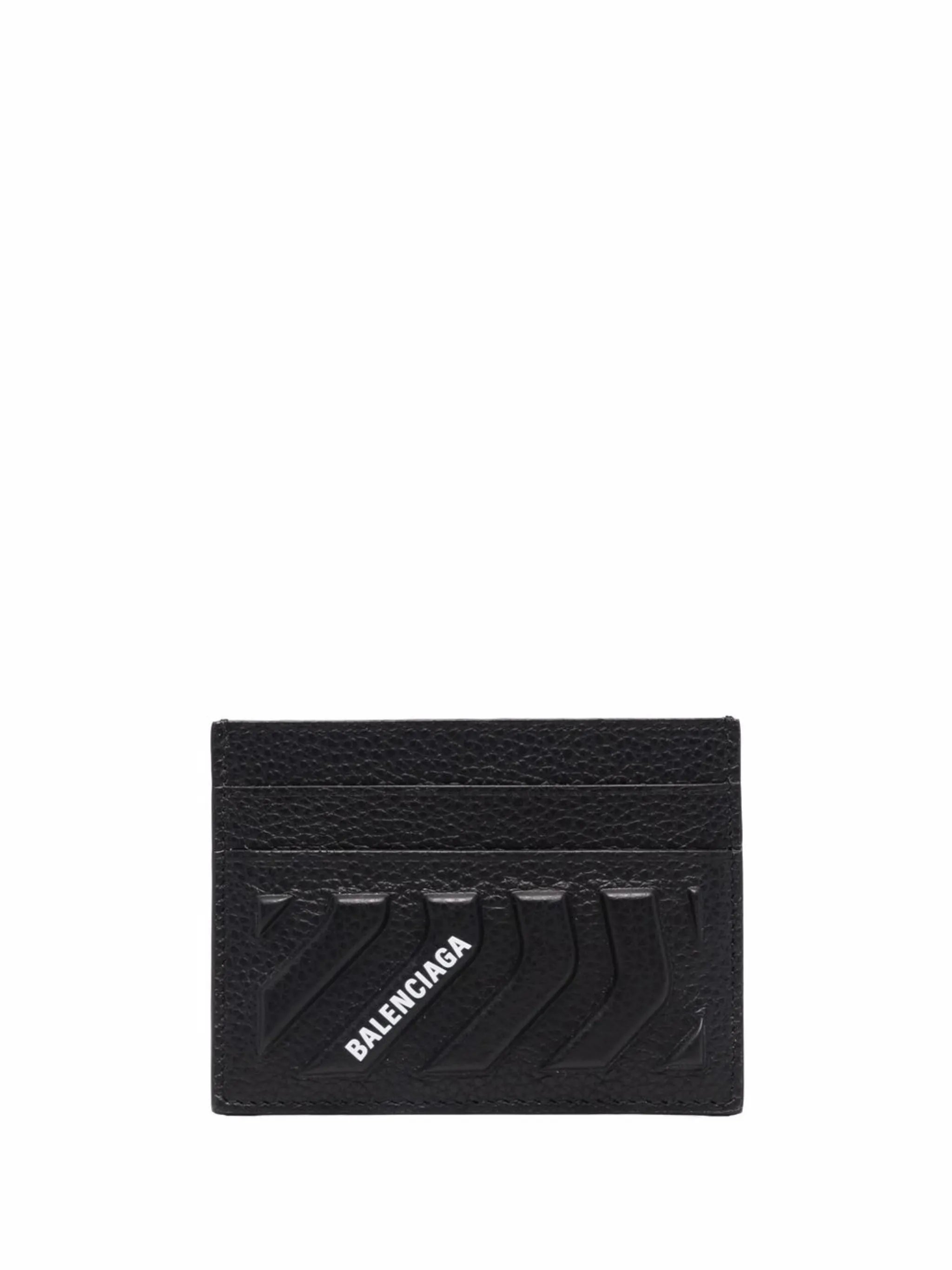 Car logo-print card holder