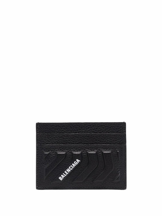 Car logo-print card holder