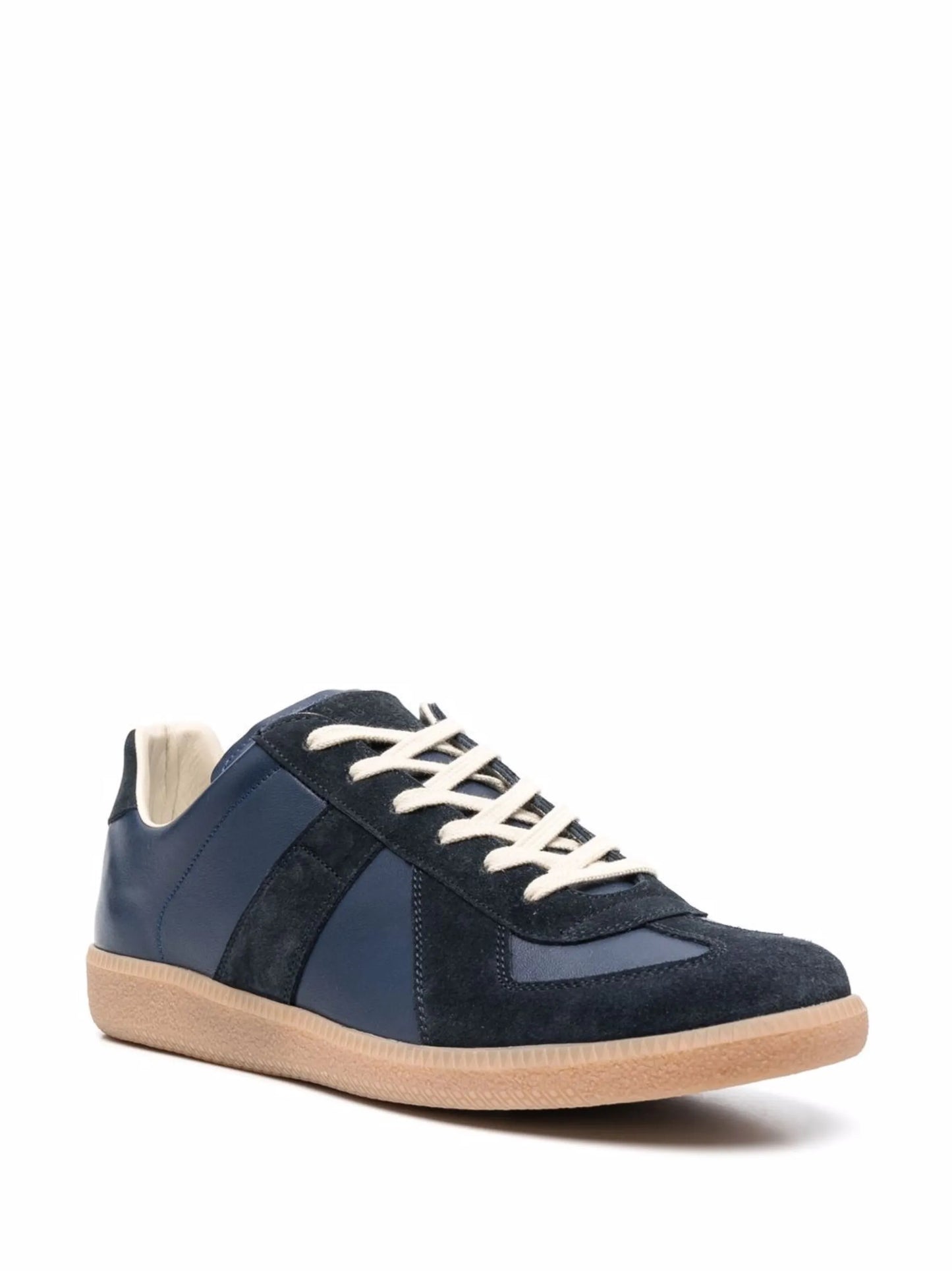 Replica low-top leather sneakers
