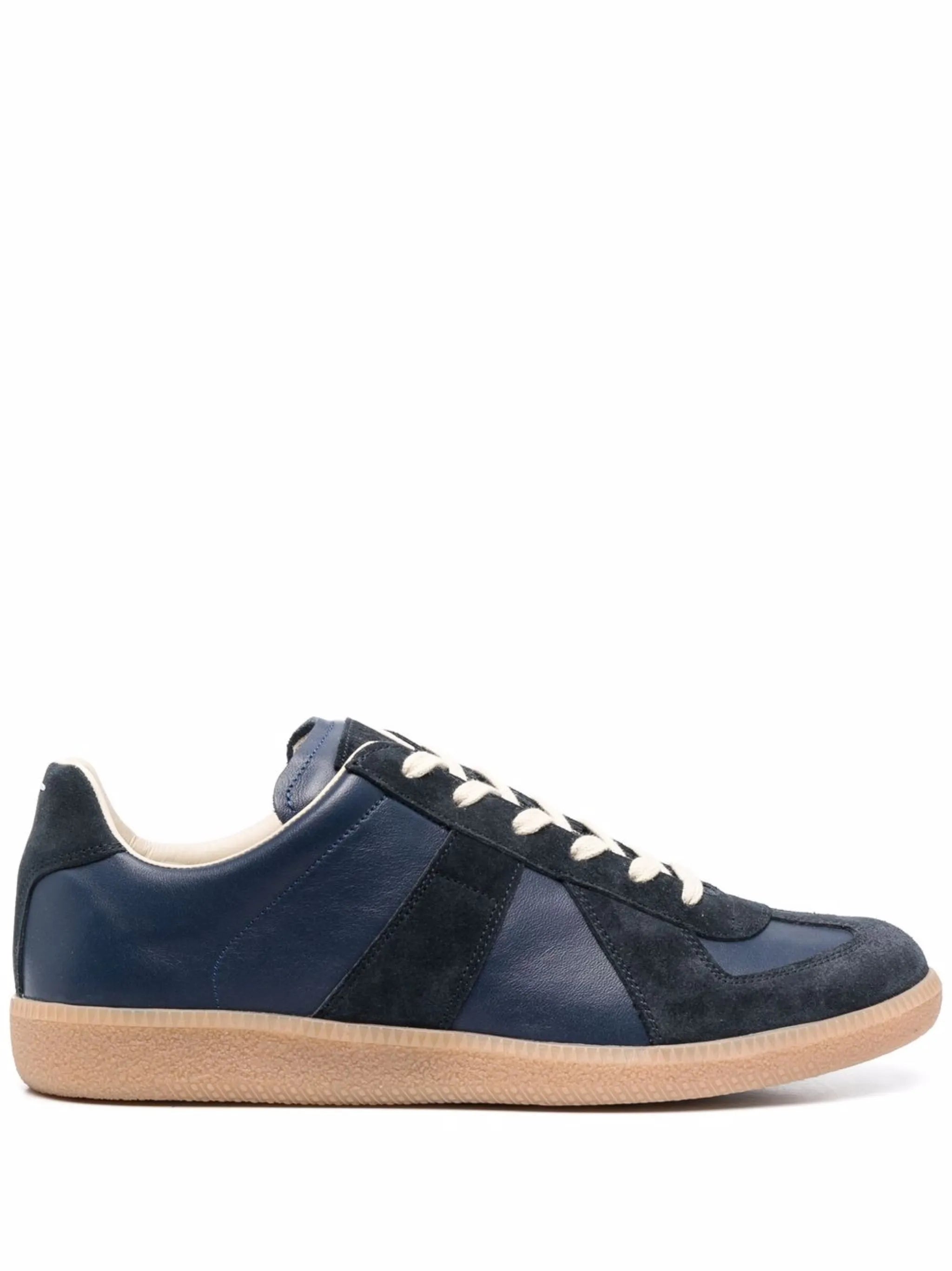 Replica low-top leather sneakers