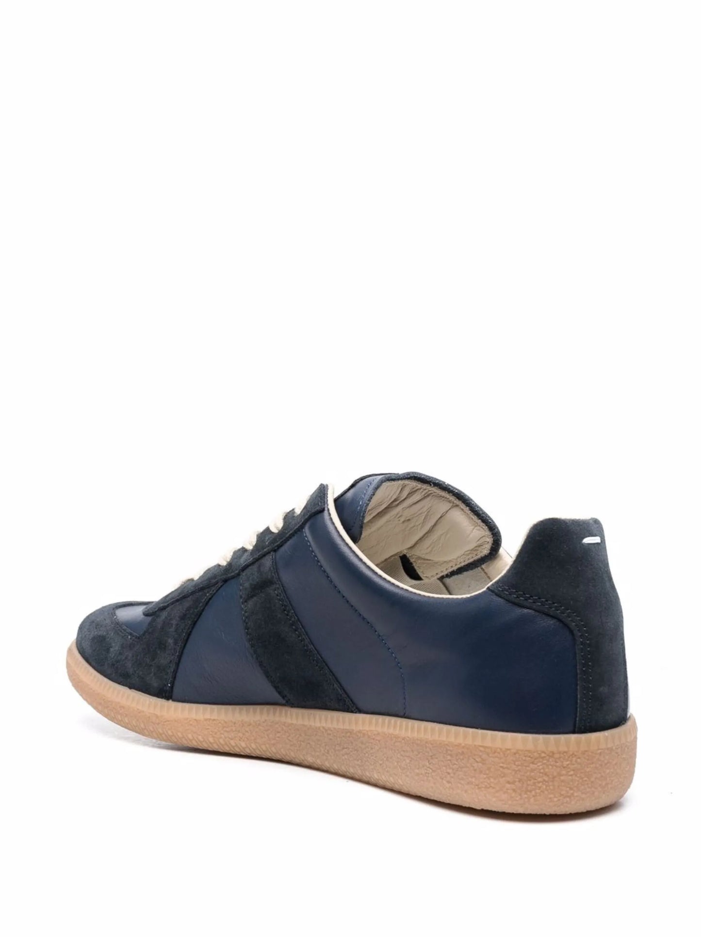 Replica low-top leather sneakers