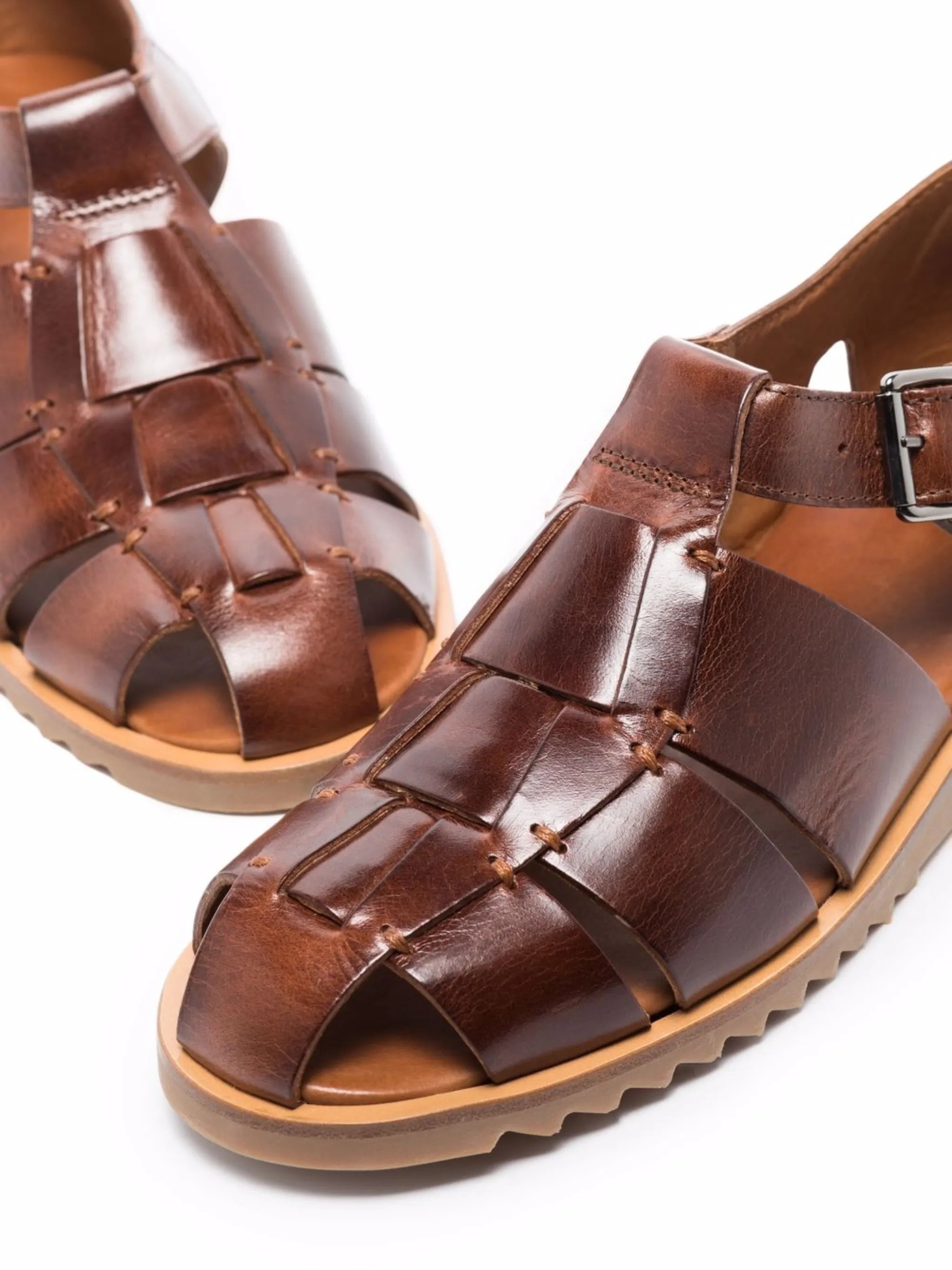 Pacific buckle-front sandals