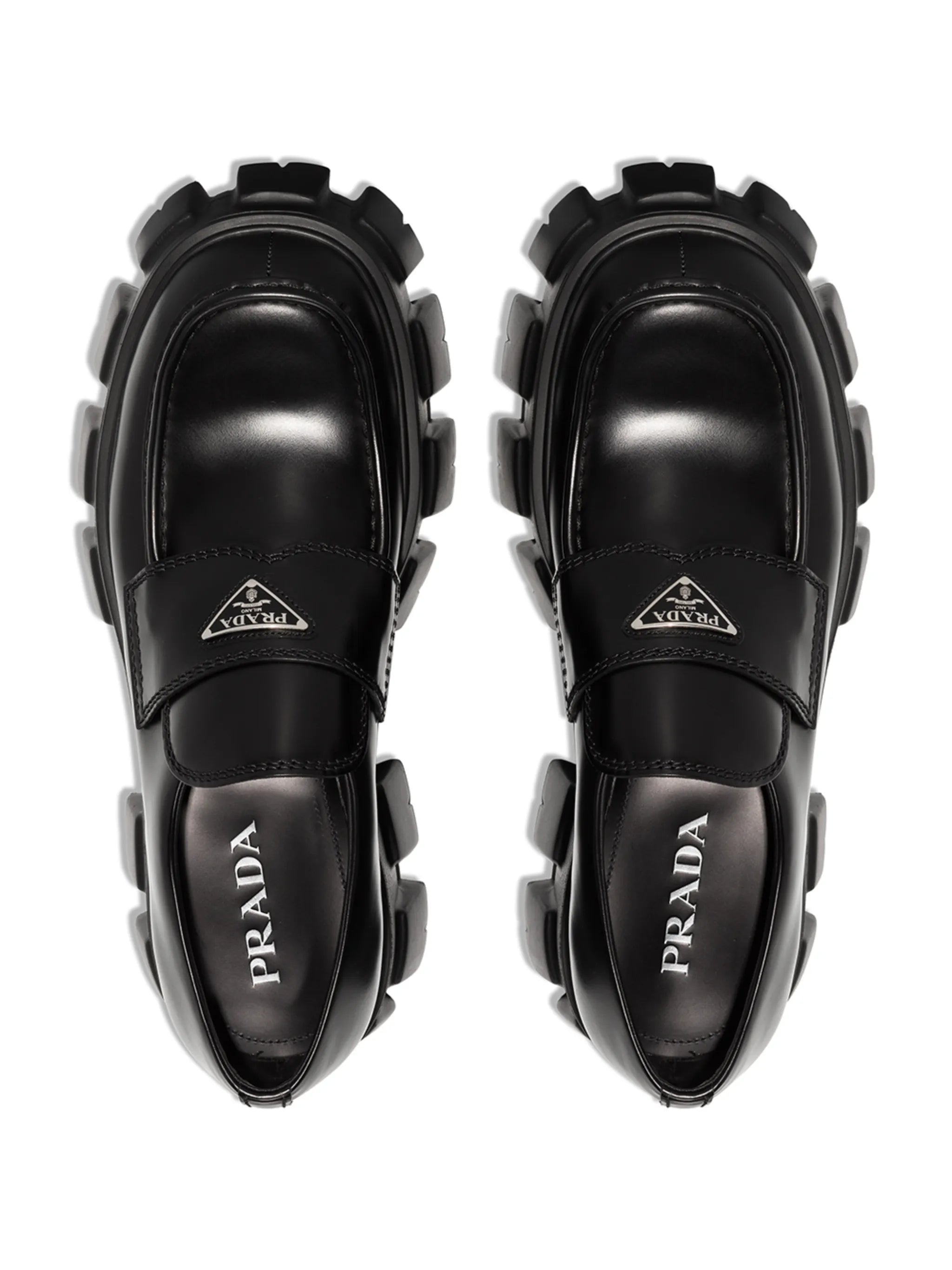 Monolith leather loafers