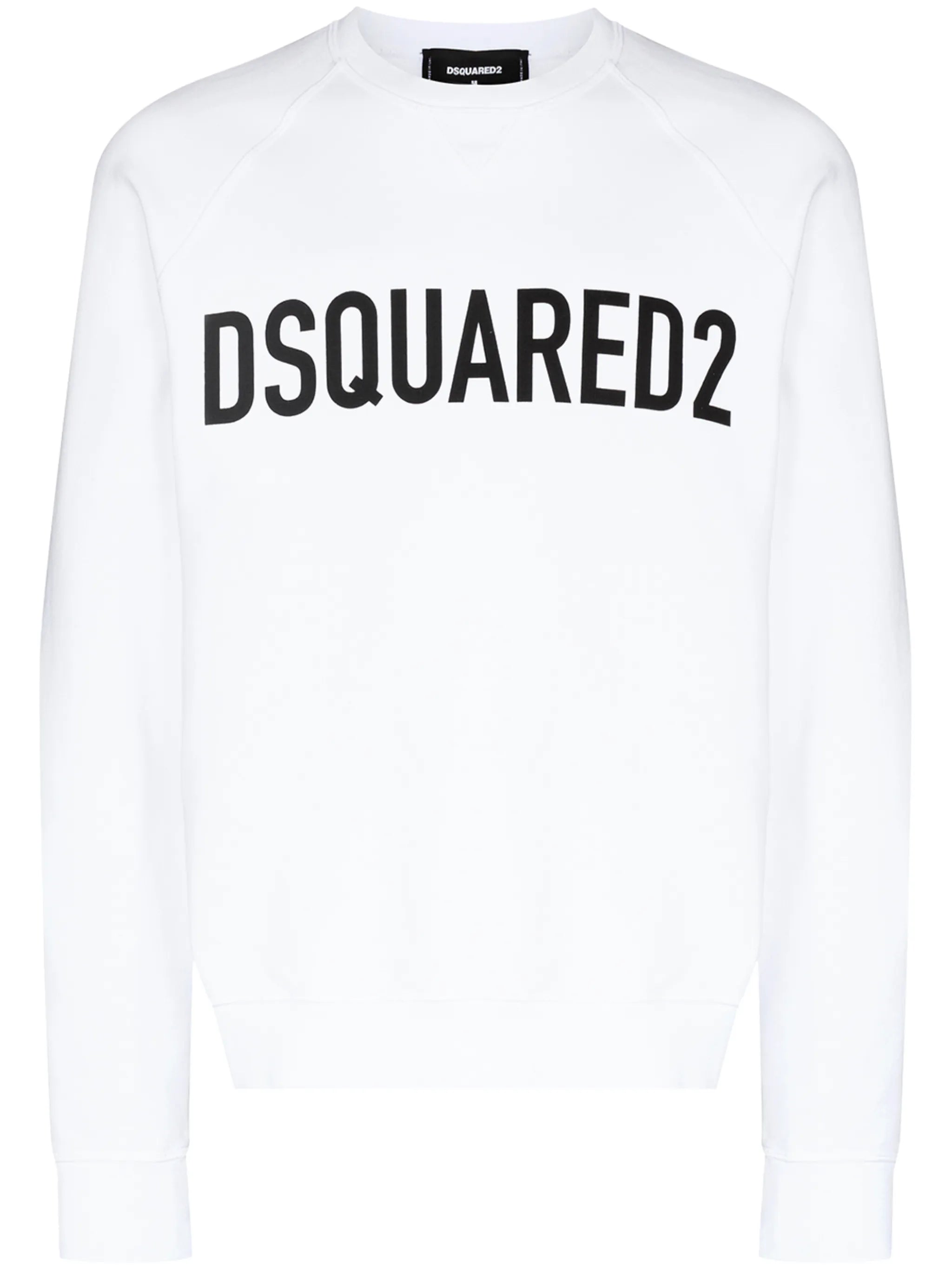 logo-print crew neck sweatshirt