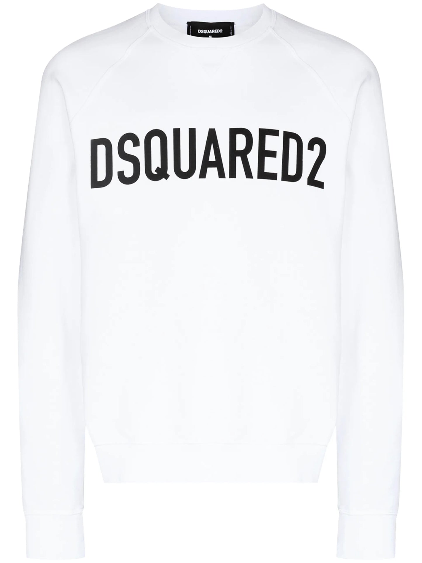 logo-print crew neck sweatshirt