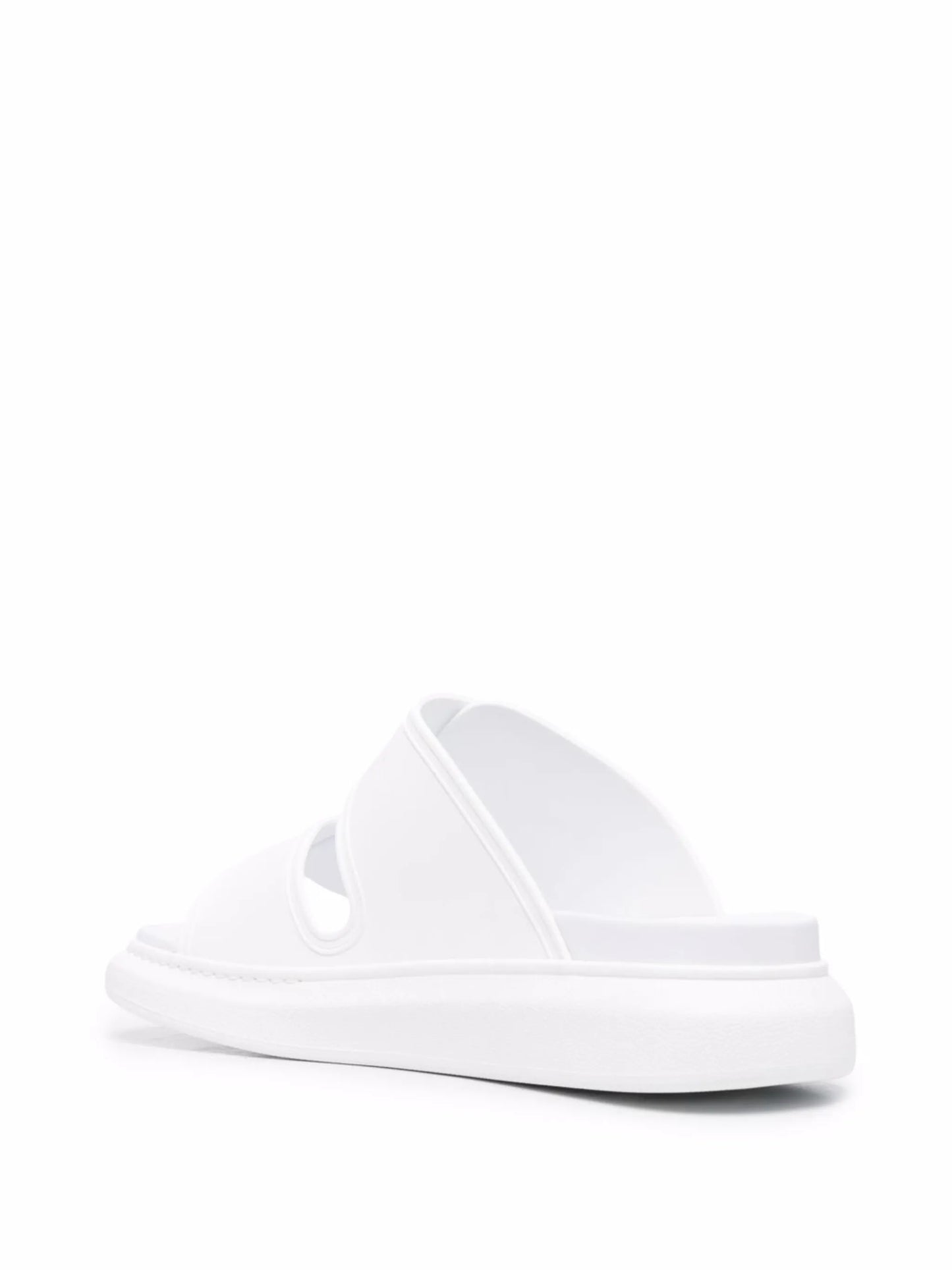 logo-buckle detail sandals
