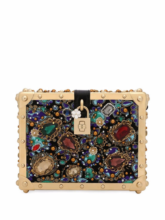 Jacquard Dolce Box top-handle bag