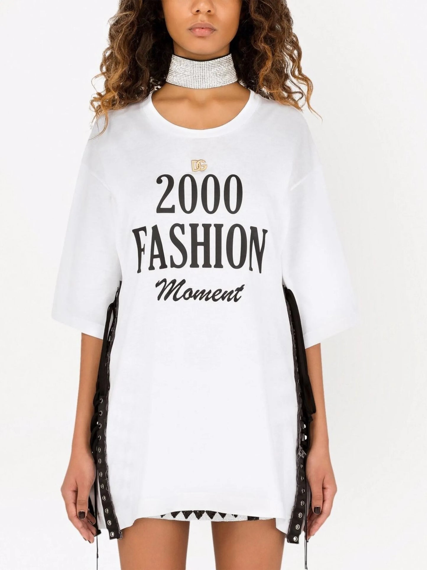 2000 Fashion Moment longline T-shirt
