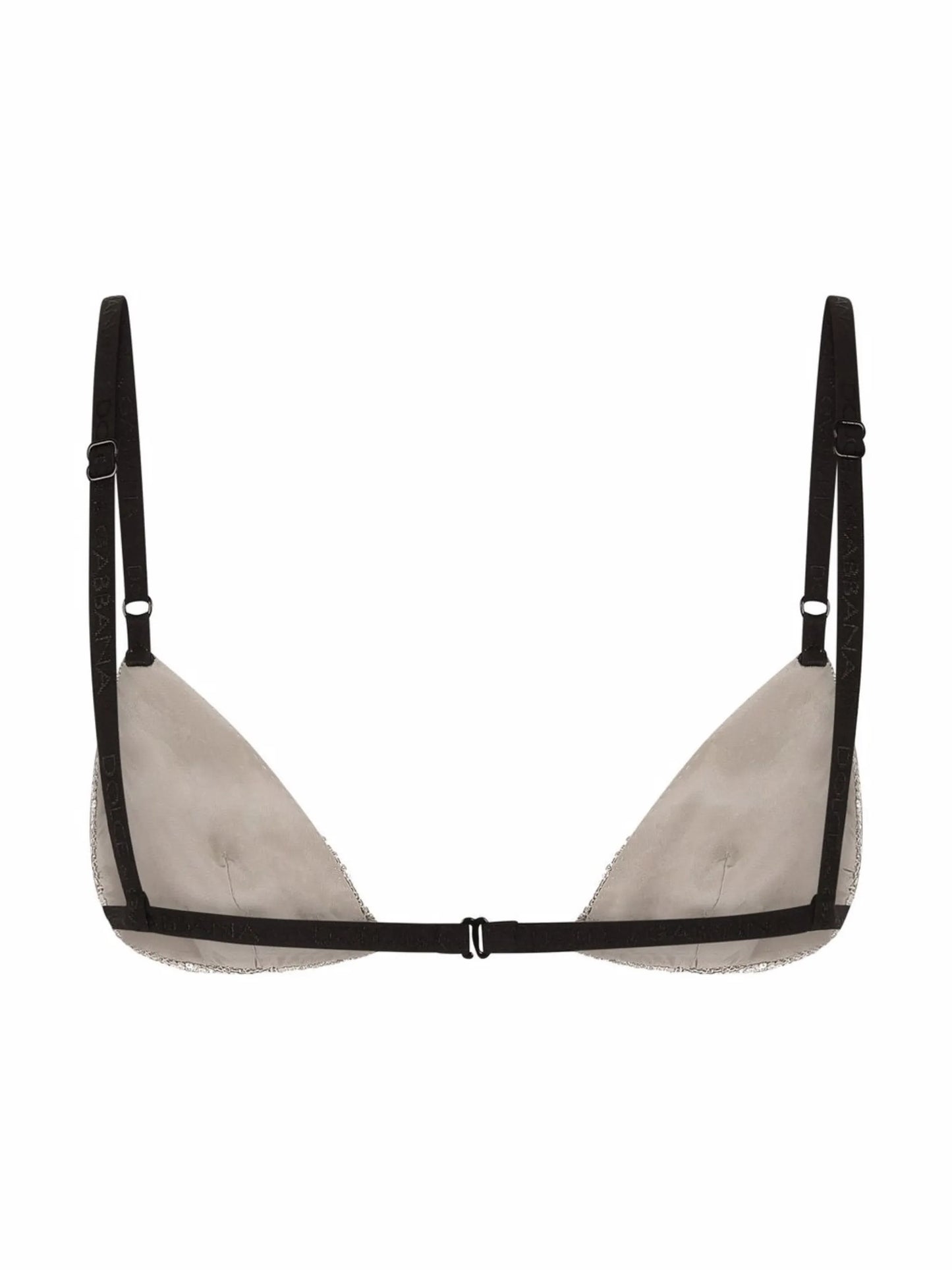 crystal mesh triangle bra