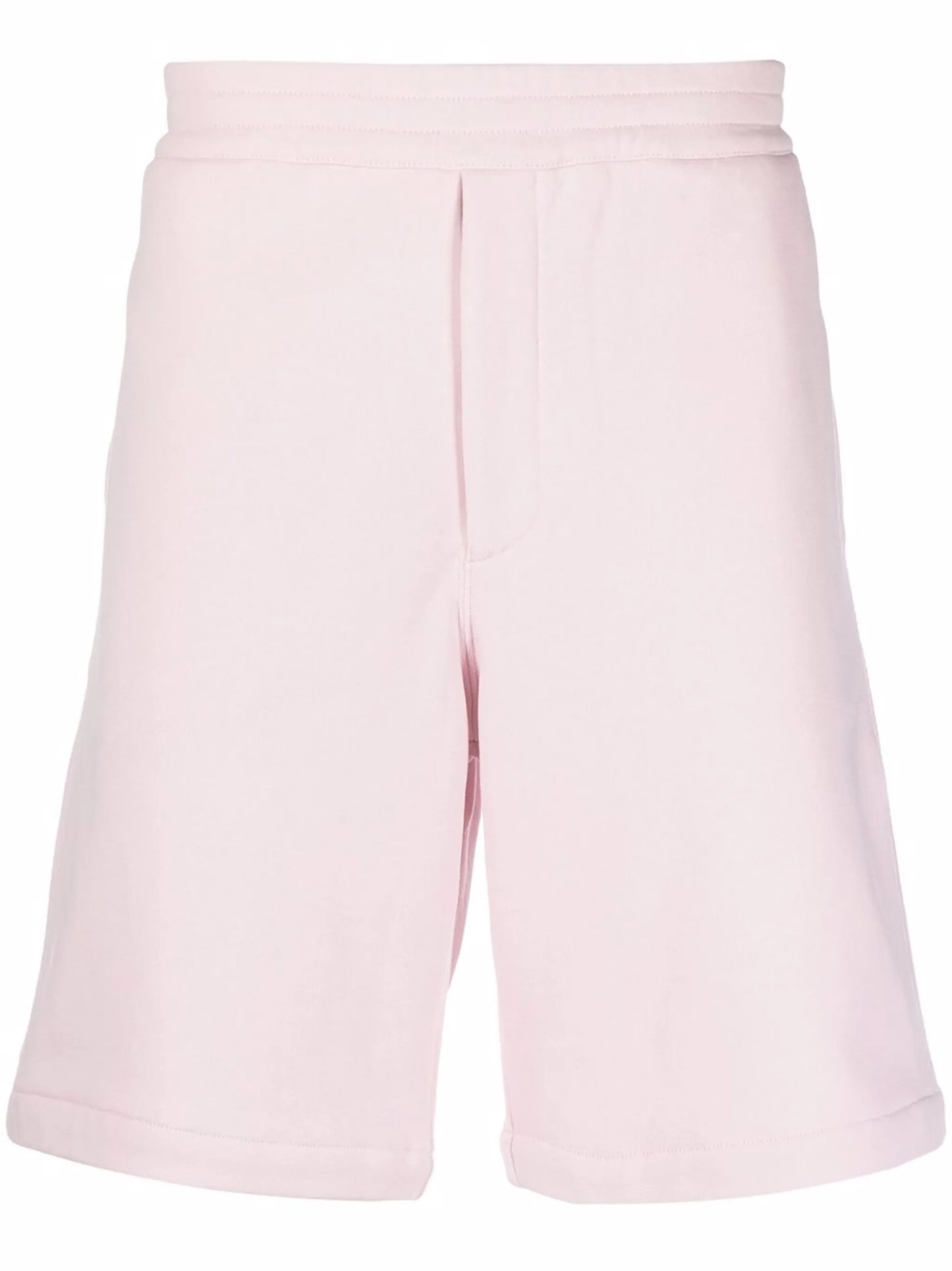 side-stripe cotton track shorts