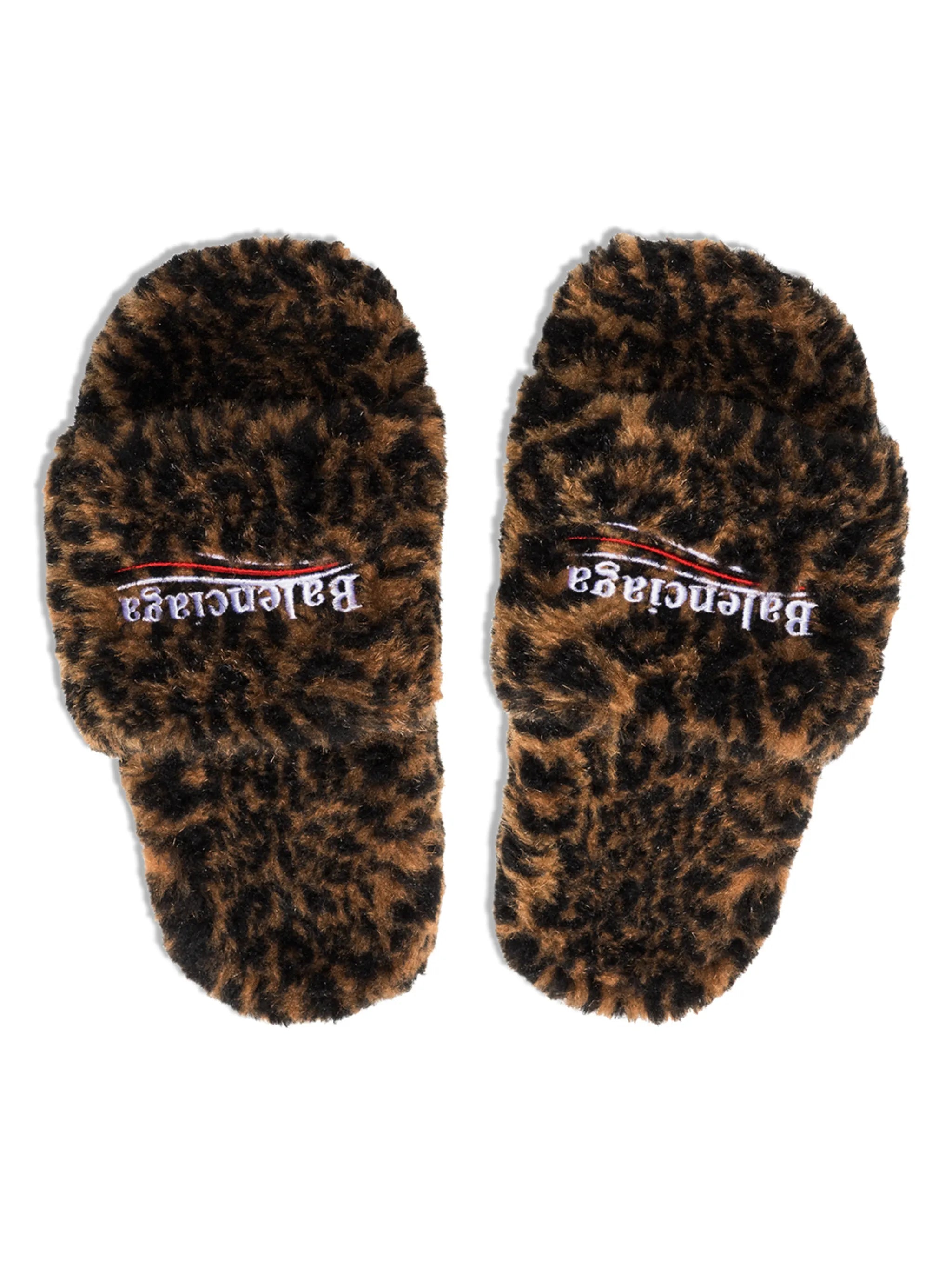 faux fur logo slides