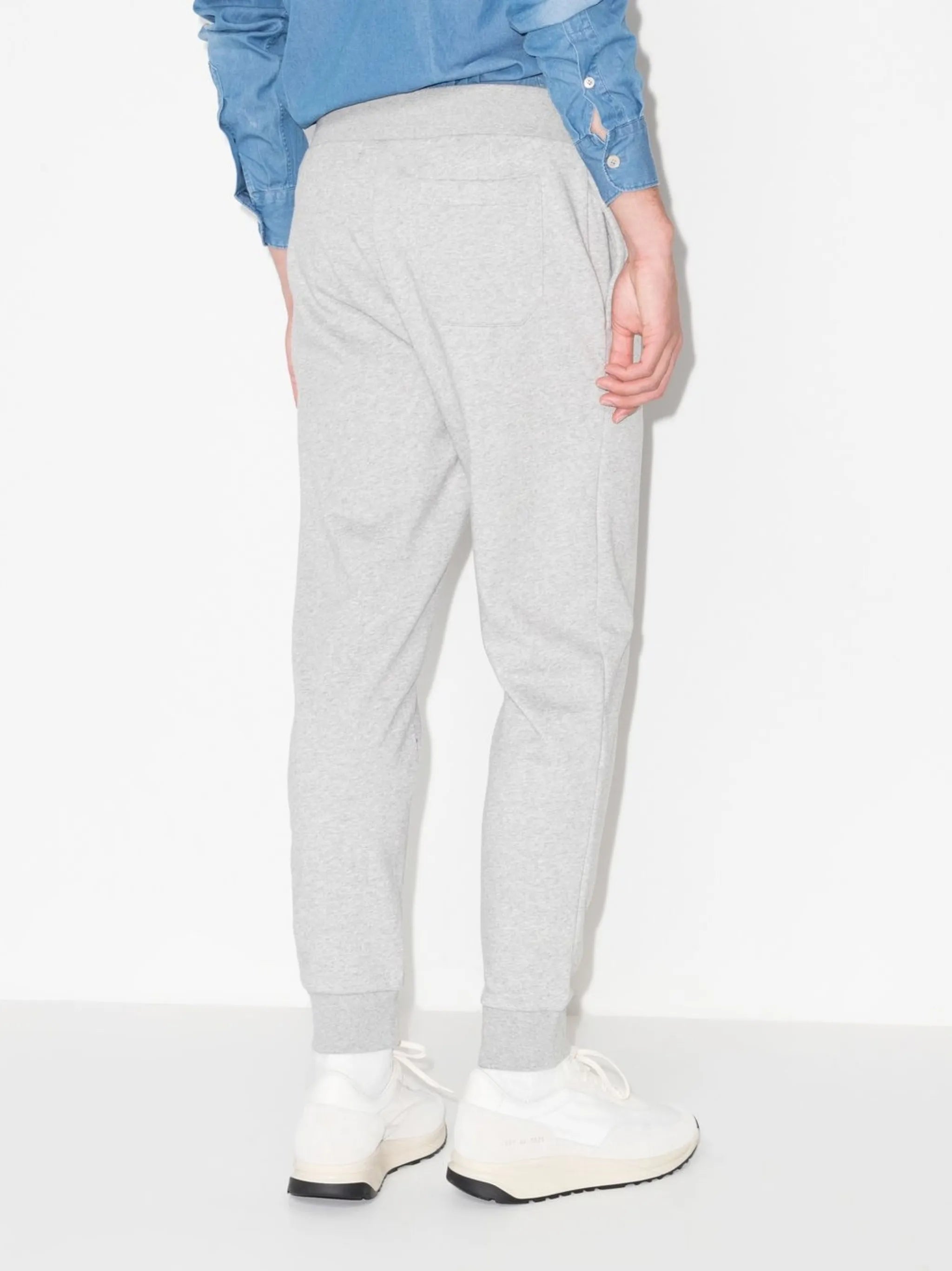 embroidered logo track pants