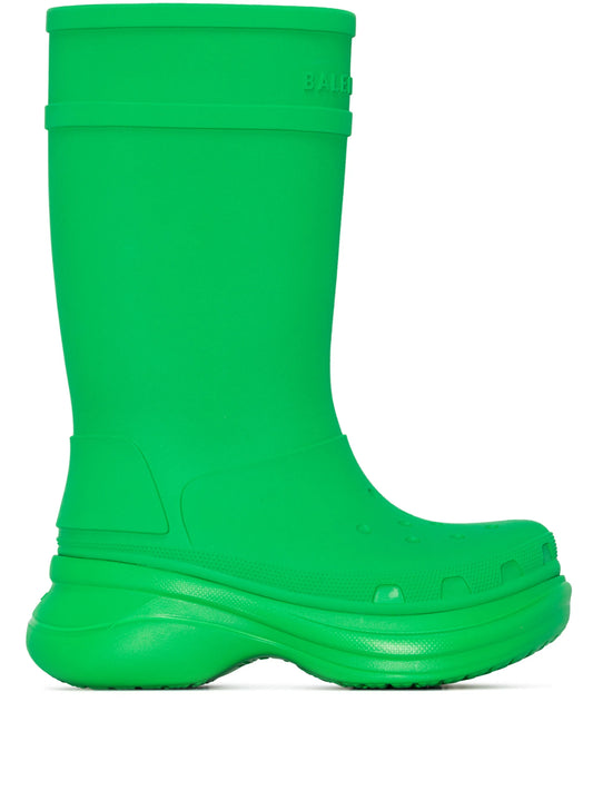 x Crocs chunky rain boots