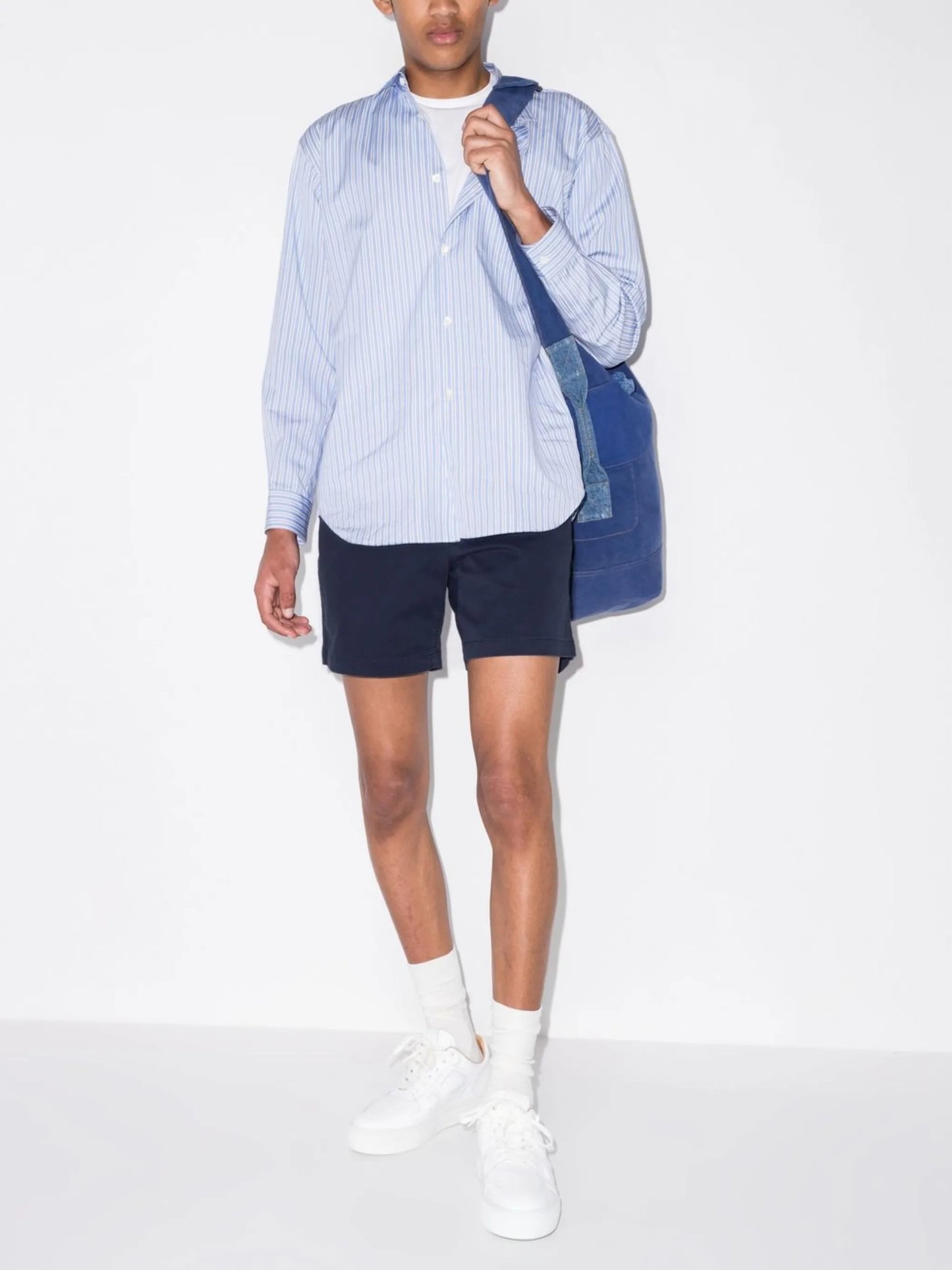 elasticated waistband deck shorts