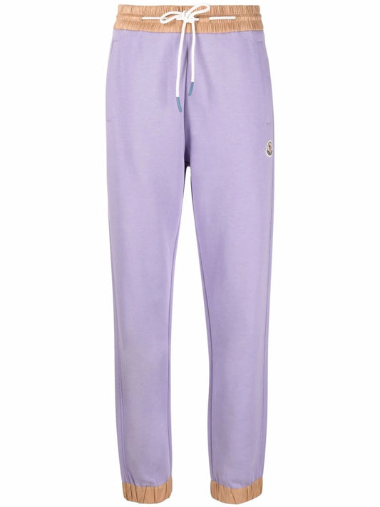 contrast-trim track pants
