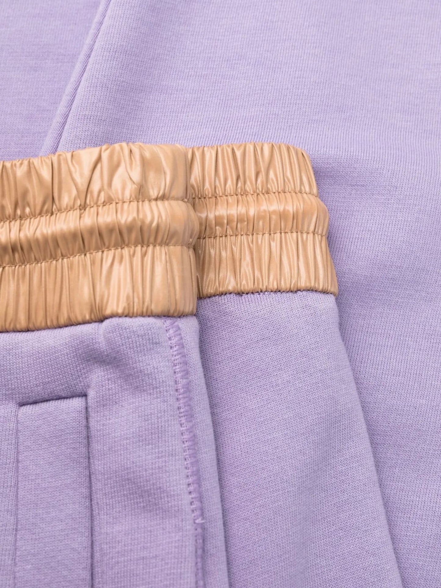 contrast-trim track pants