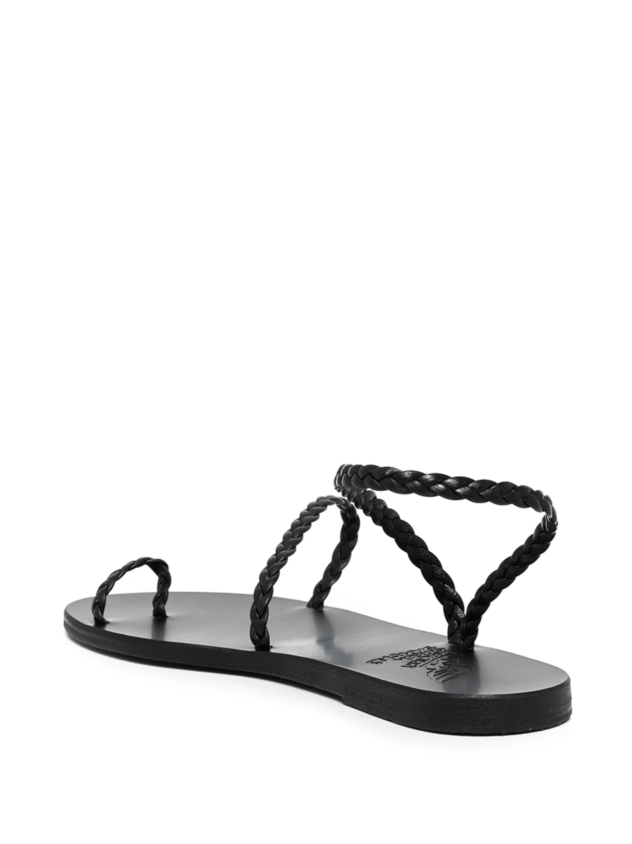 Eleftheria braided leather sandals
