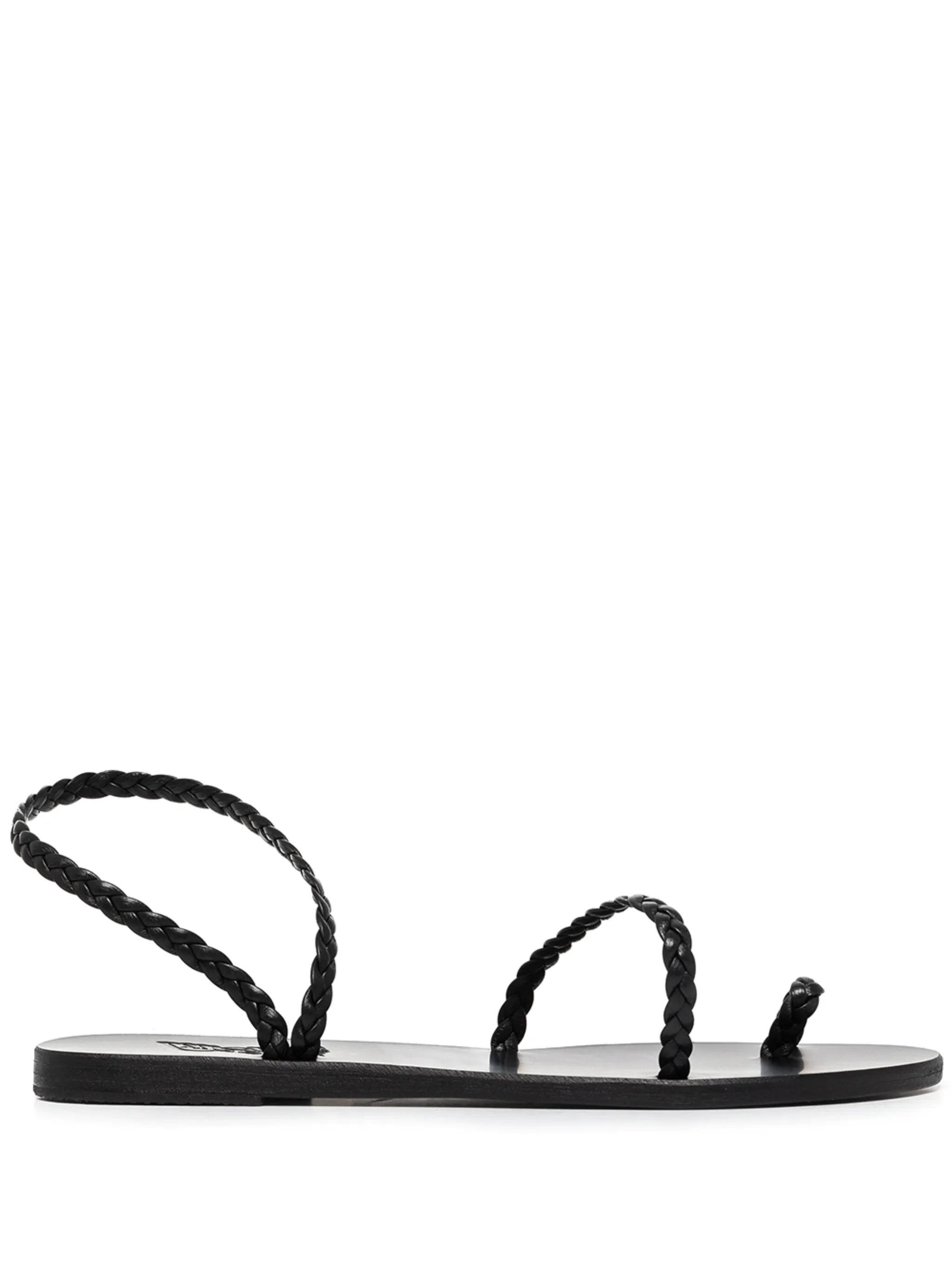 Eleftheria braided leather sandals