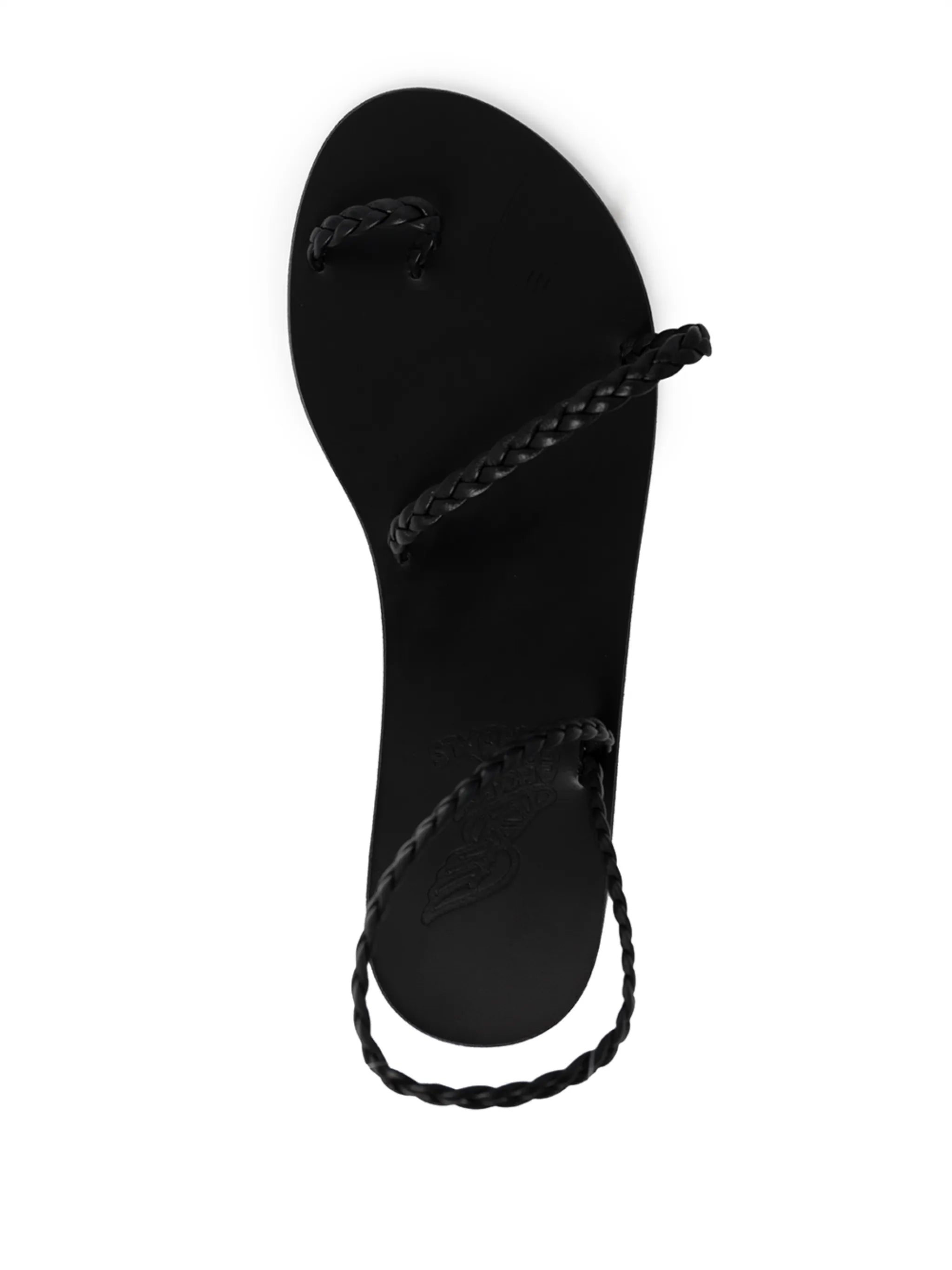 Eleftheria braided leather sandals