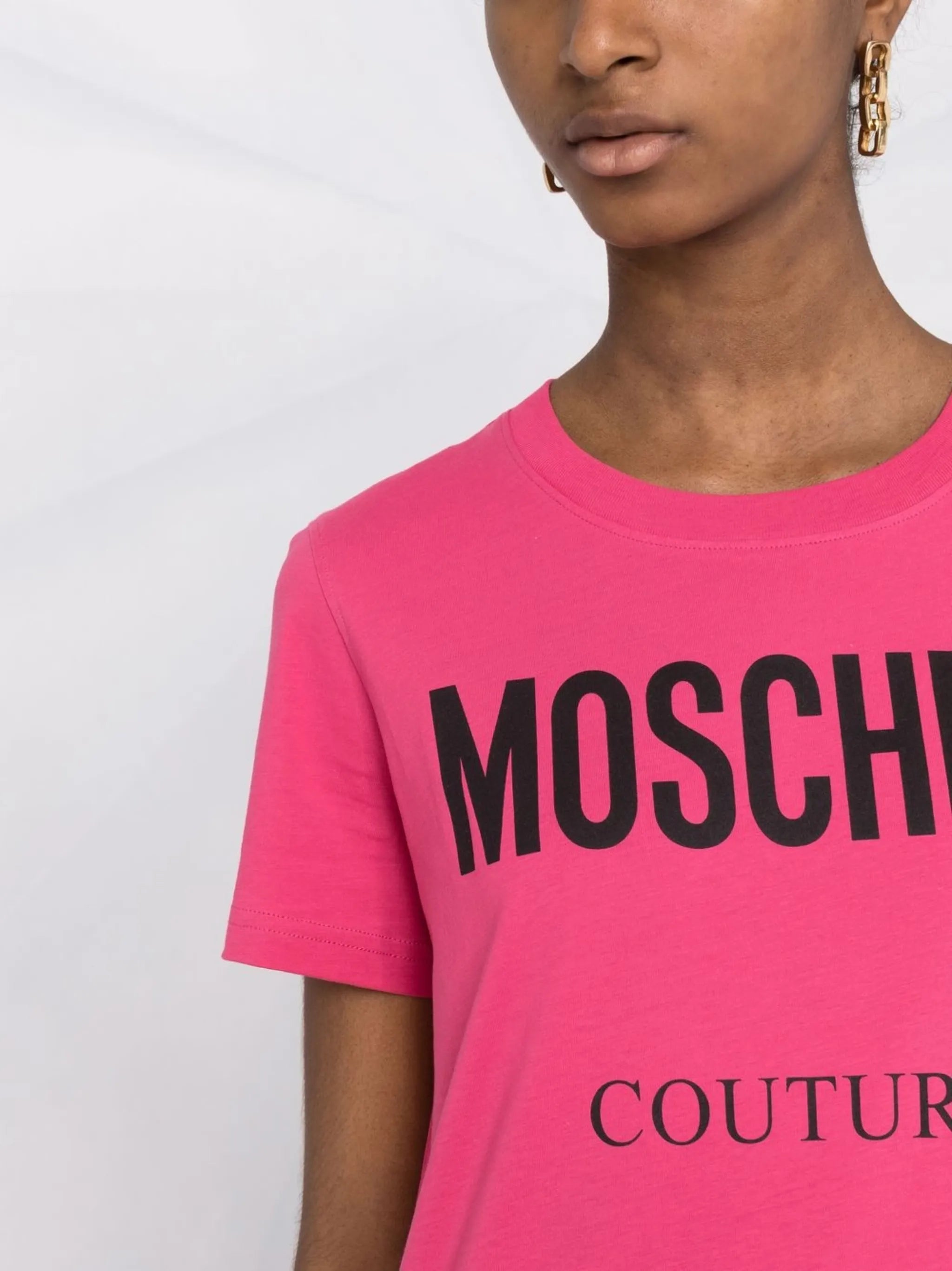 logo-print cotton T-shirt