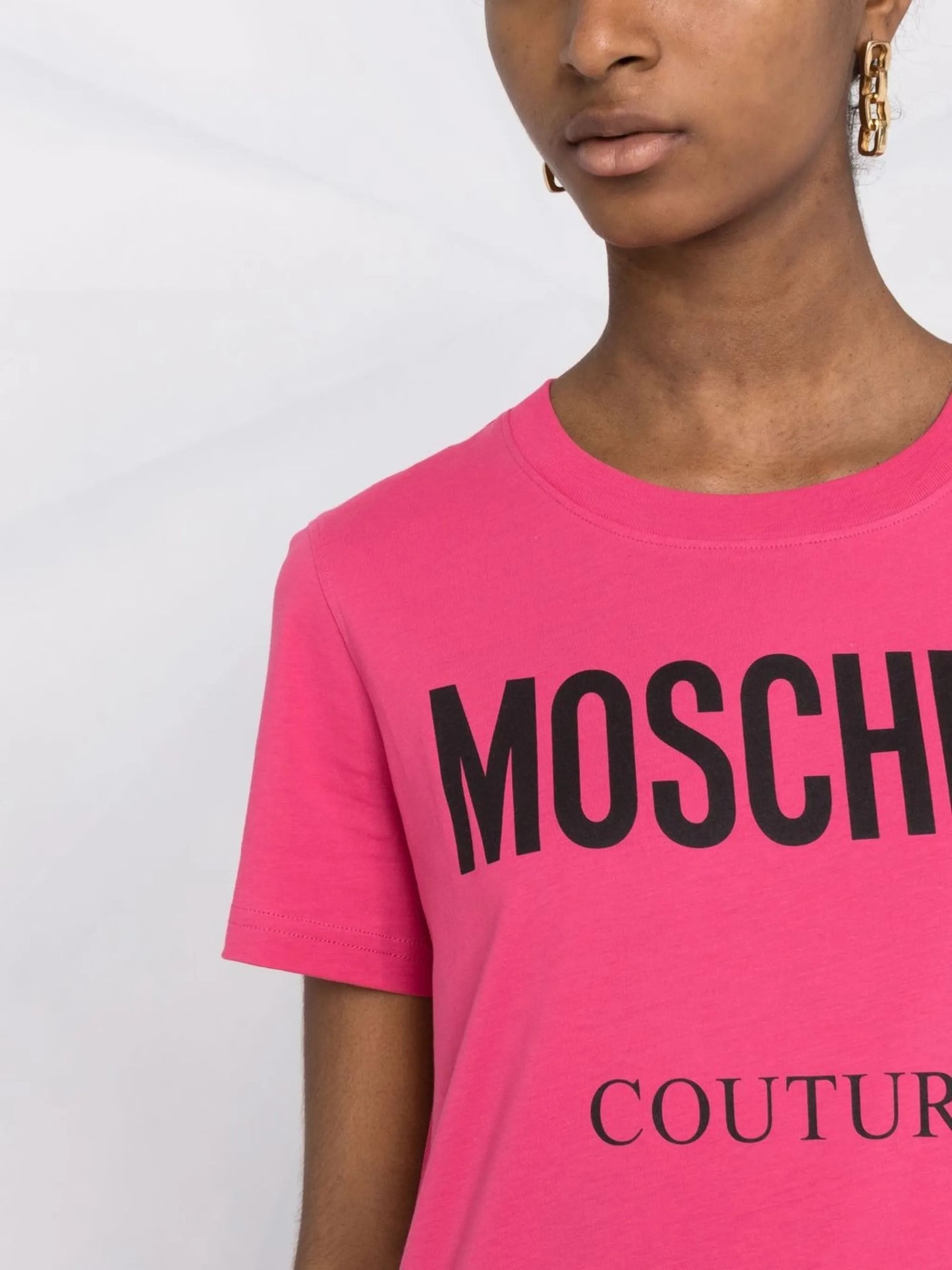 logo-print cotton T-shirt