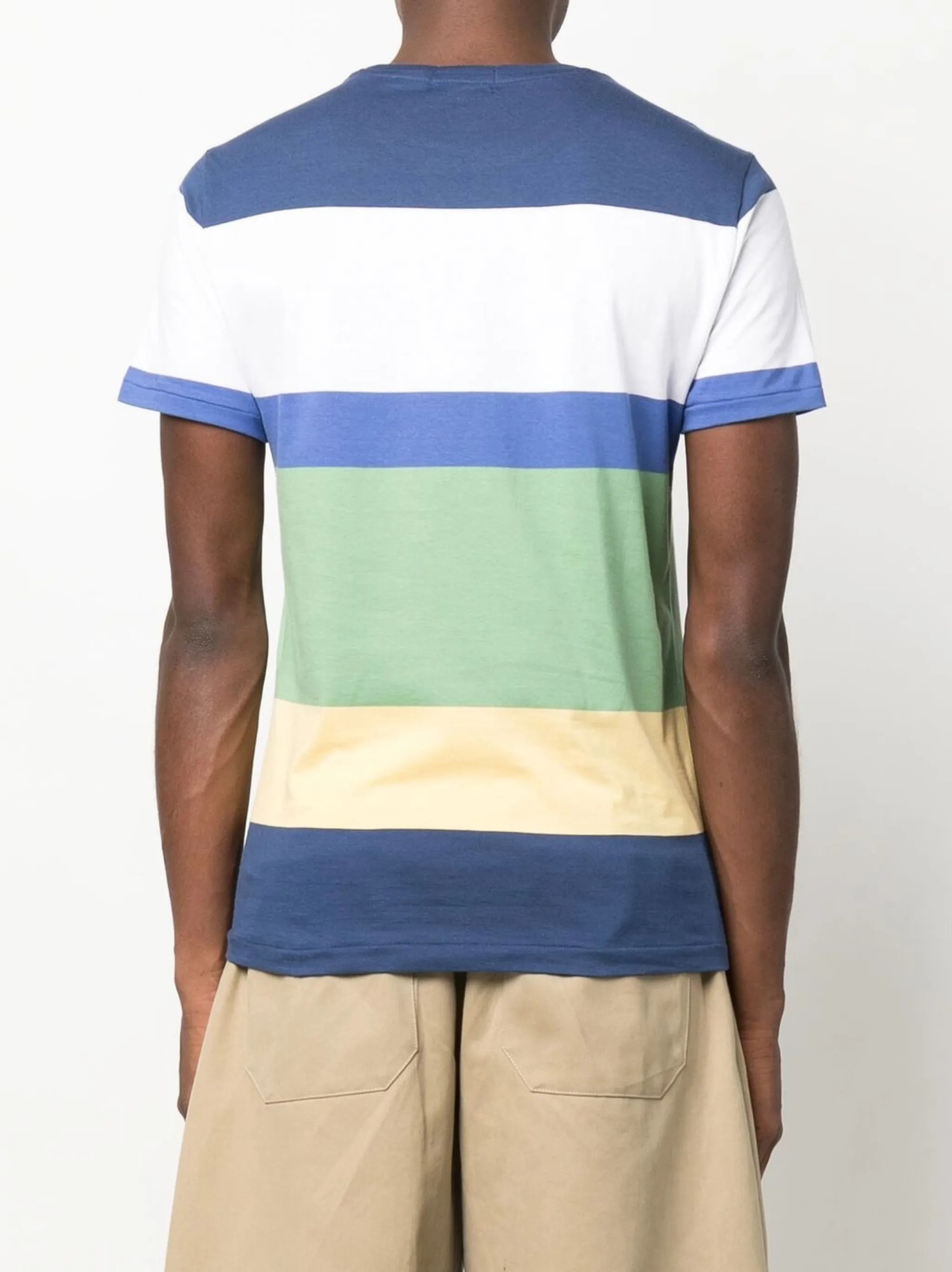 striped cotton T-shirt