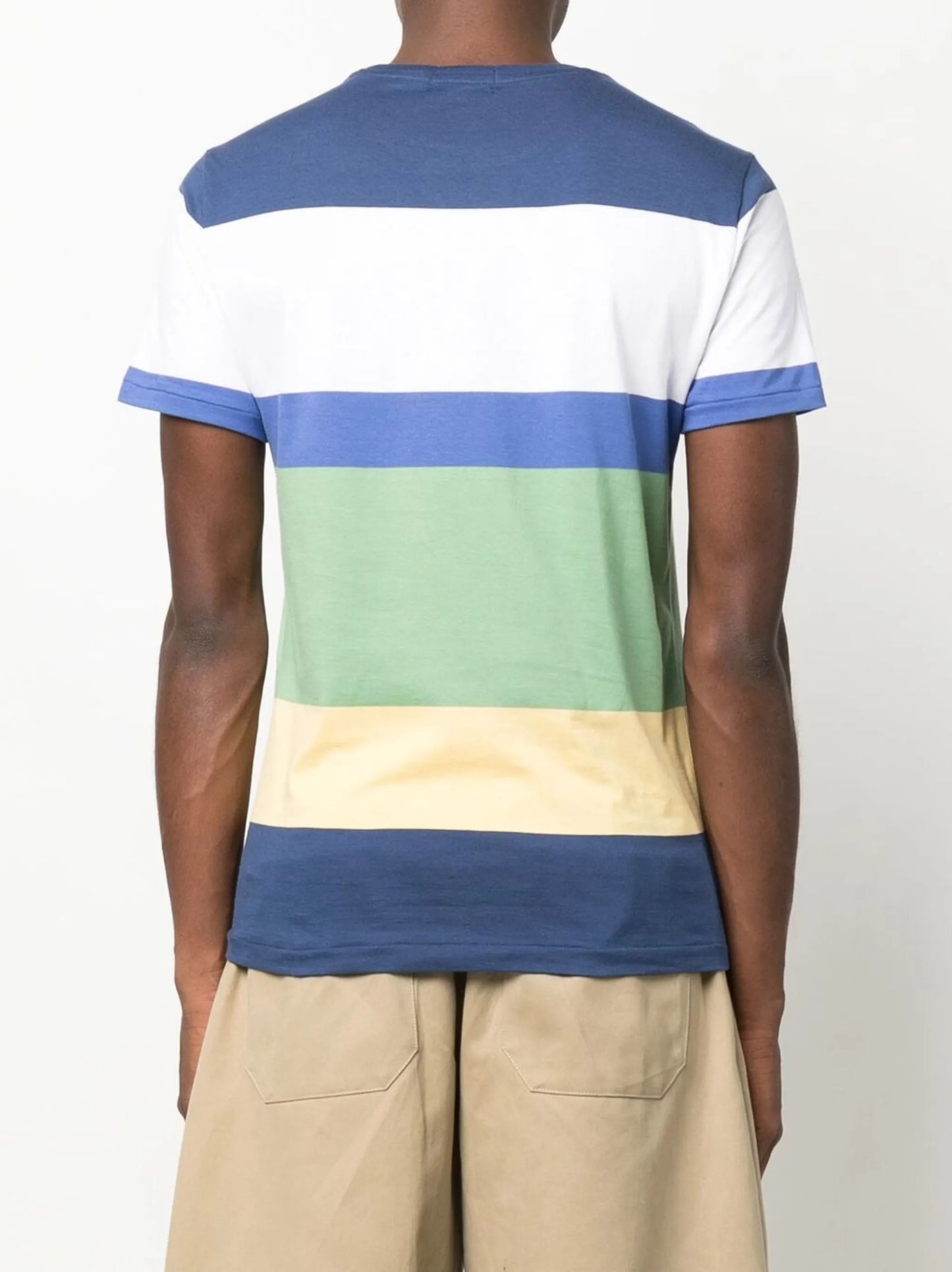 striped cotton T-shirt