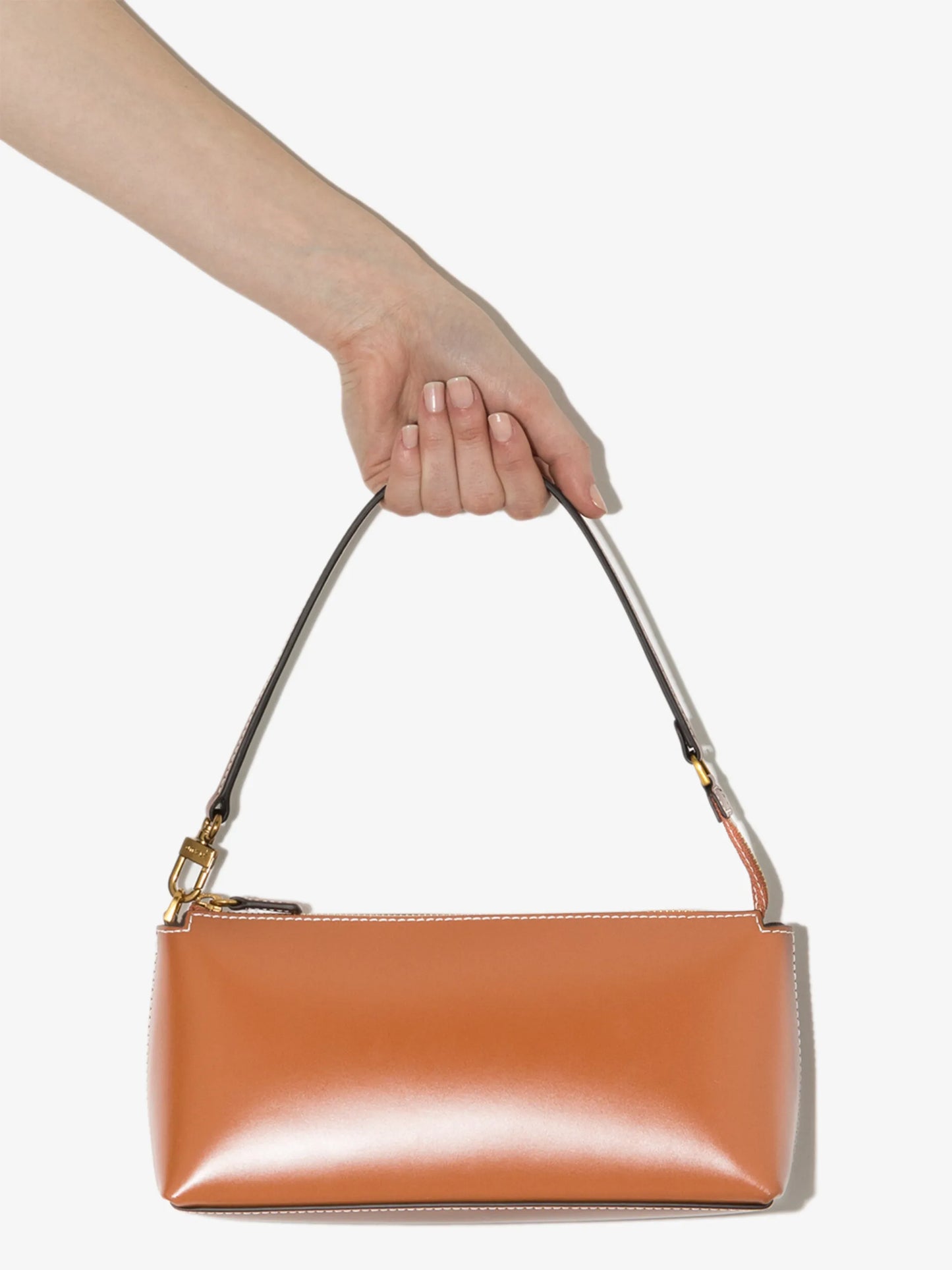Kaia leather shoulder bag