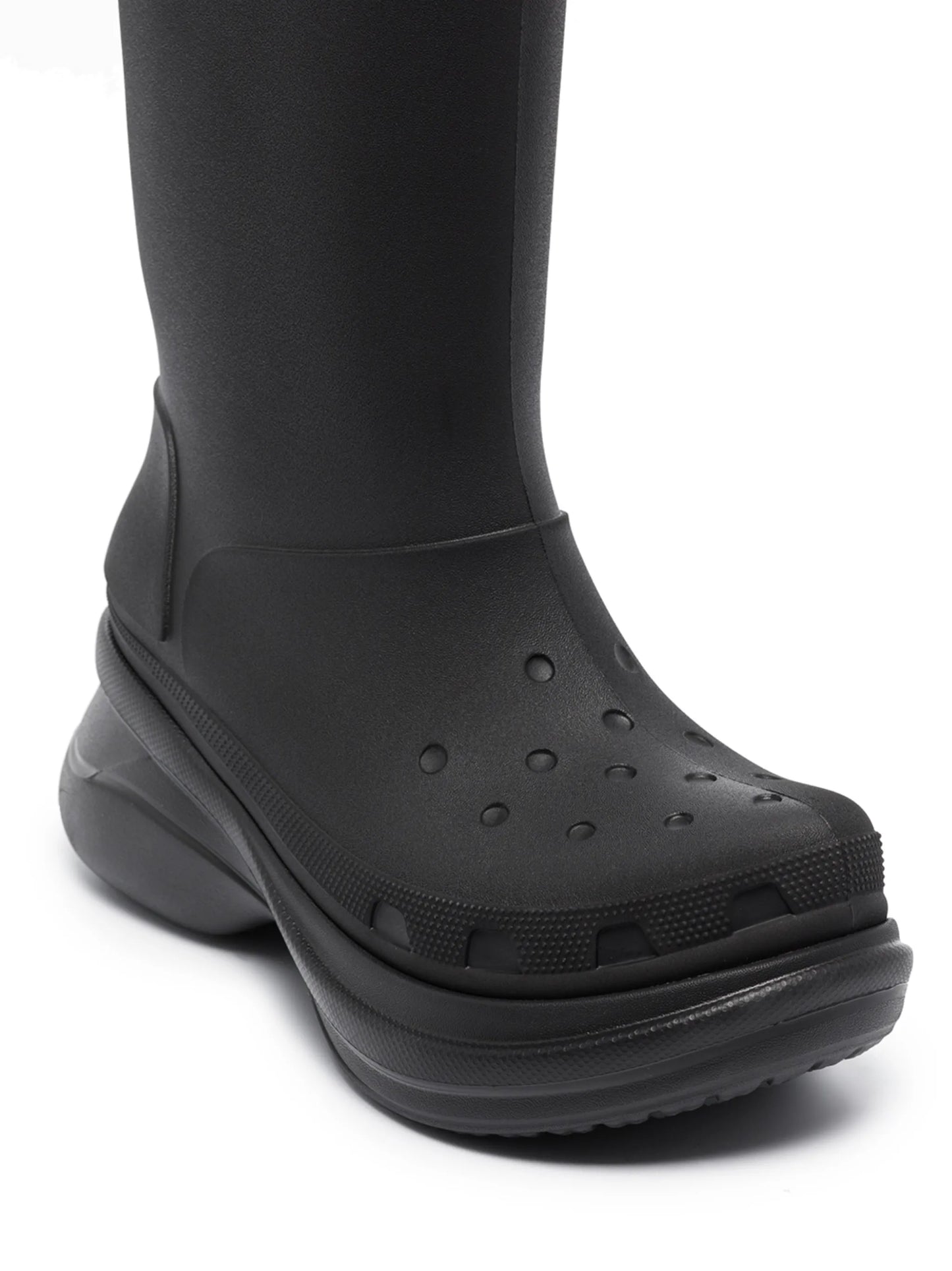x Crocs logo-embossed boots