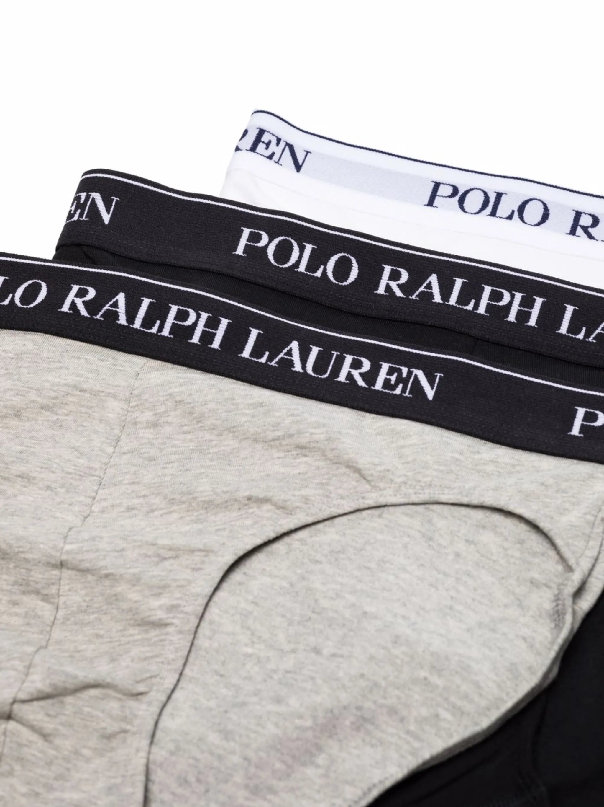 elastic logo-detail briefs (set of three)